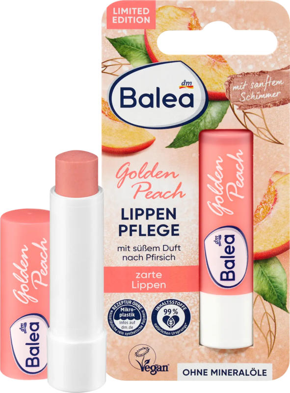 Balea Lippenpflege Golden Peach