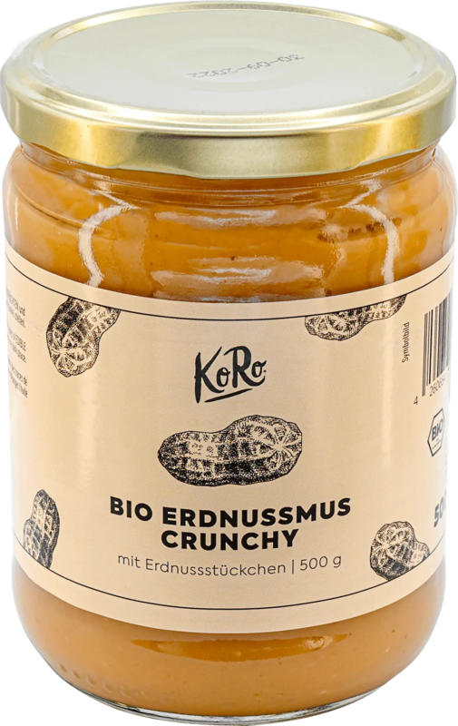 KoRo Erdnussmus Crunchy
