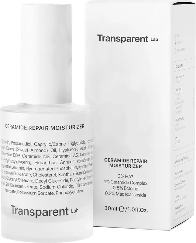 Transparent Lab Serum Ceramide Repair Moistrizer
