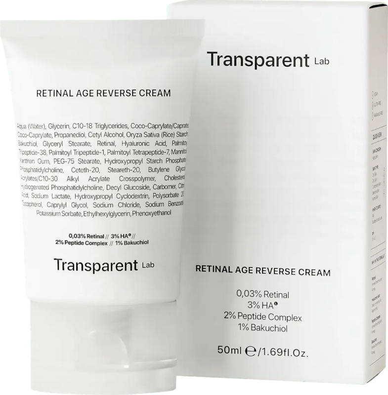 Transparent Lab Gesichtscreme Retinal