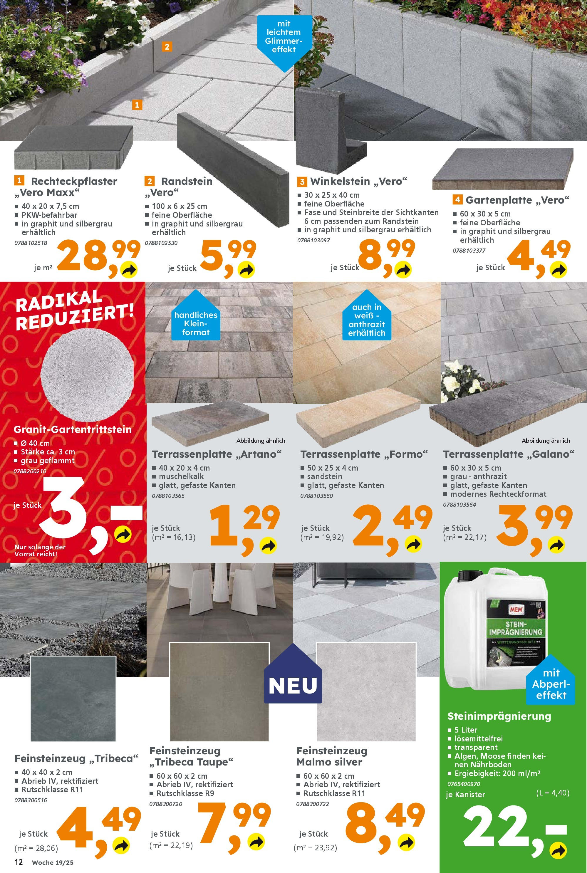 Globus Baumarkt - Globus Baumarkt: Wochenangebote (ab 04.05.2025) zum Blättern | Seite: 12 Globus Baumarkt - Globus Baumarkt: Wochenangebote (ab 04.05.2025) zum Blättern | Seite: 12
