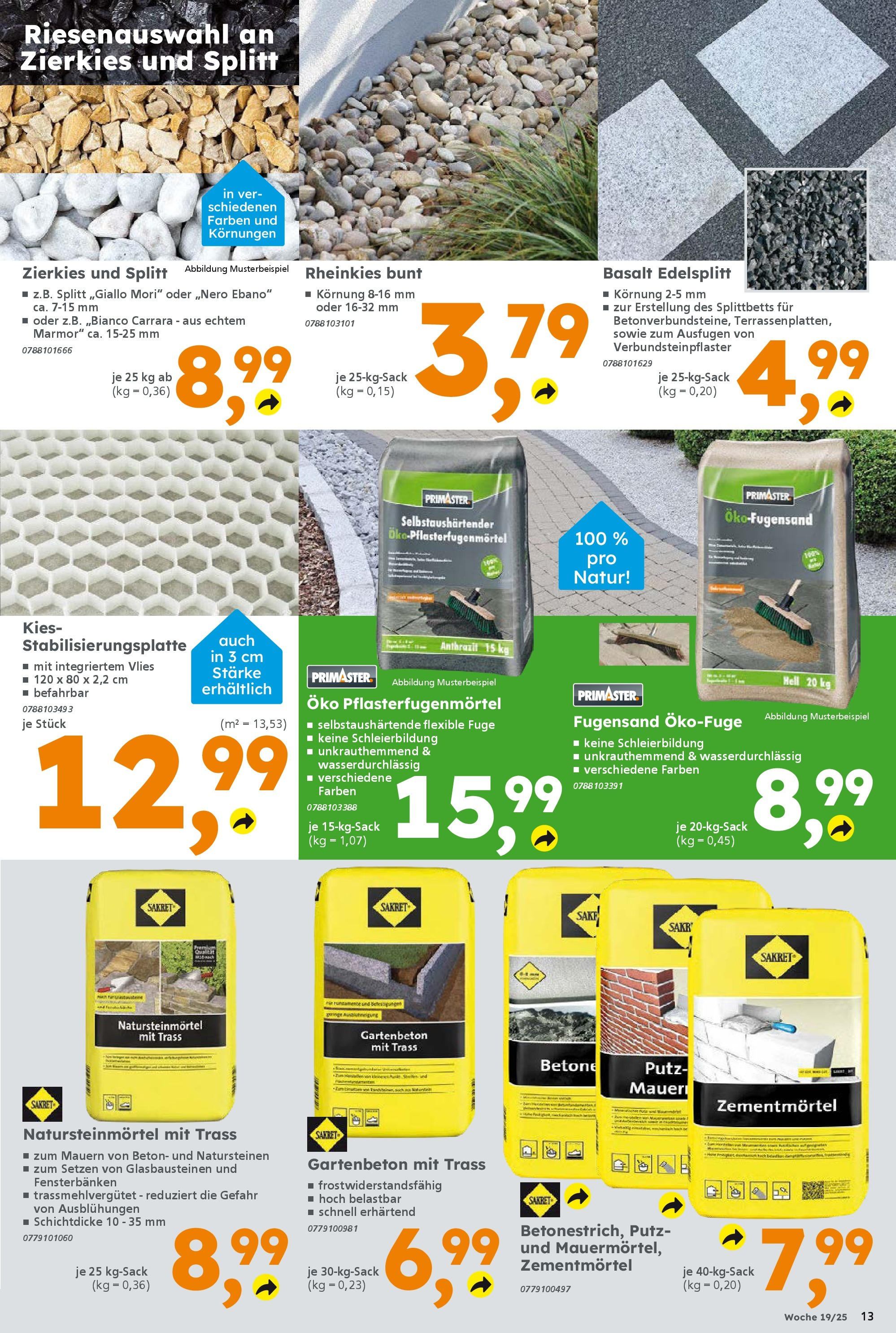 Globus Baumarkt - Globus Baumarkt: Wochenangebote (ab 04.05.2025) zum Blättern | Seite: 13 Globus Baumarkt - Globus Baumarkt: Wochenangebote (ab 04.05.2025) zum Blättern | Seite: 13