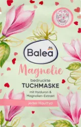 Balea Tuchmaske Magnolie