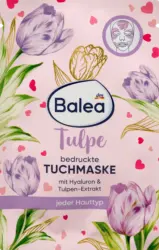 Balea Tuchmaske Tulpe