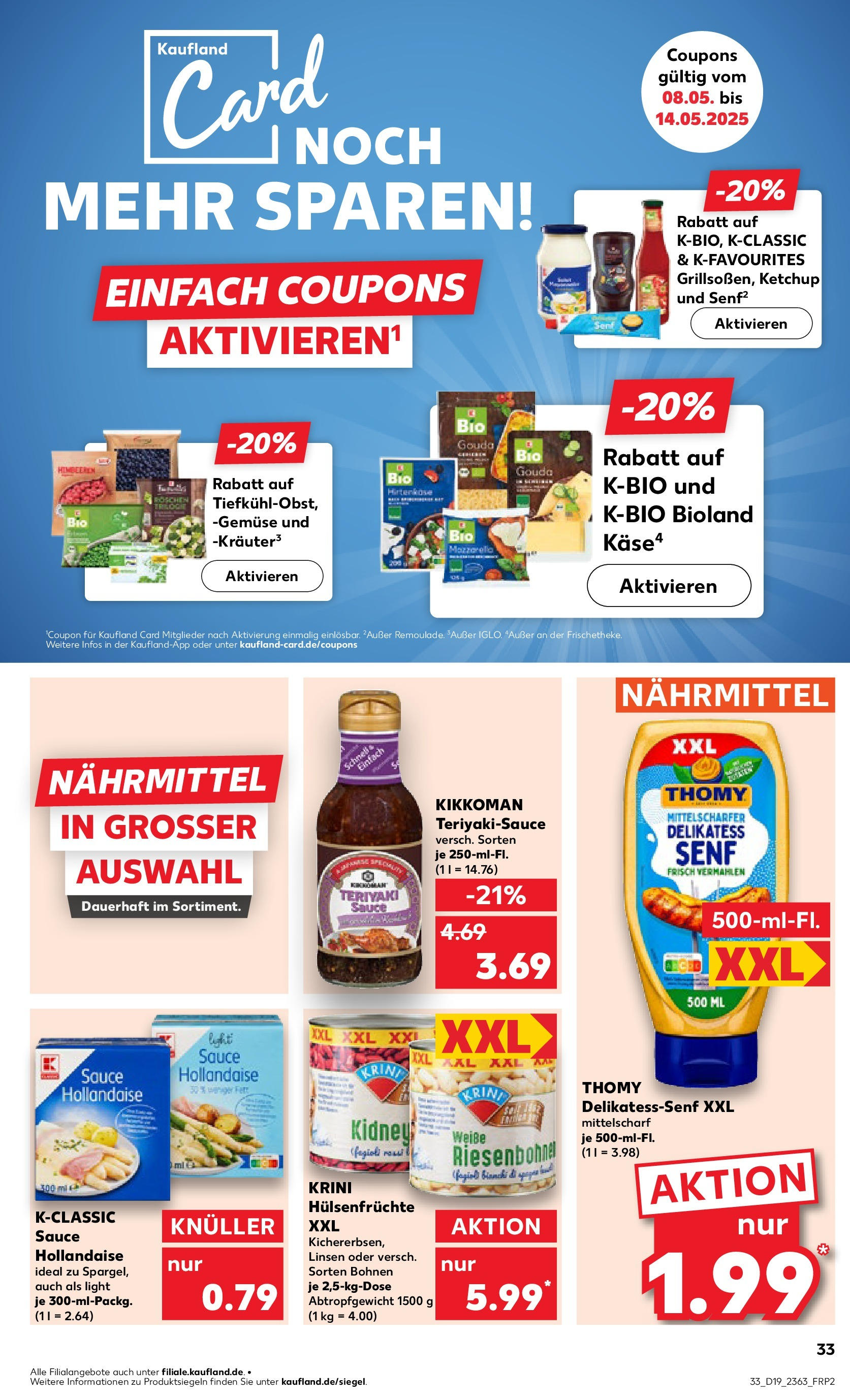 Kaufland - Kaufland: Wochenangebote (ab 07.05.2025) » Angebote Online | Seite: 33 | Produkte: Himbeeren, Käse, Gouda, Gemüse Kaufland - Kaufland: Wochenangebote (ab 07.05.2025) » Angebote Online zum Blättern | Seite: 33 | Produkte: Himbeeren, Käse, Gouda, Gemüse