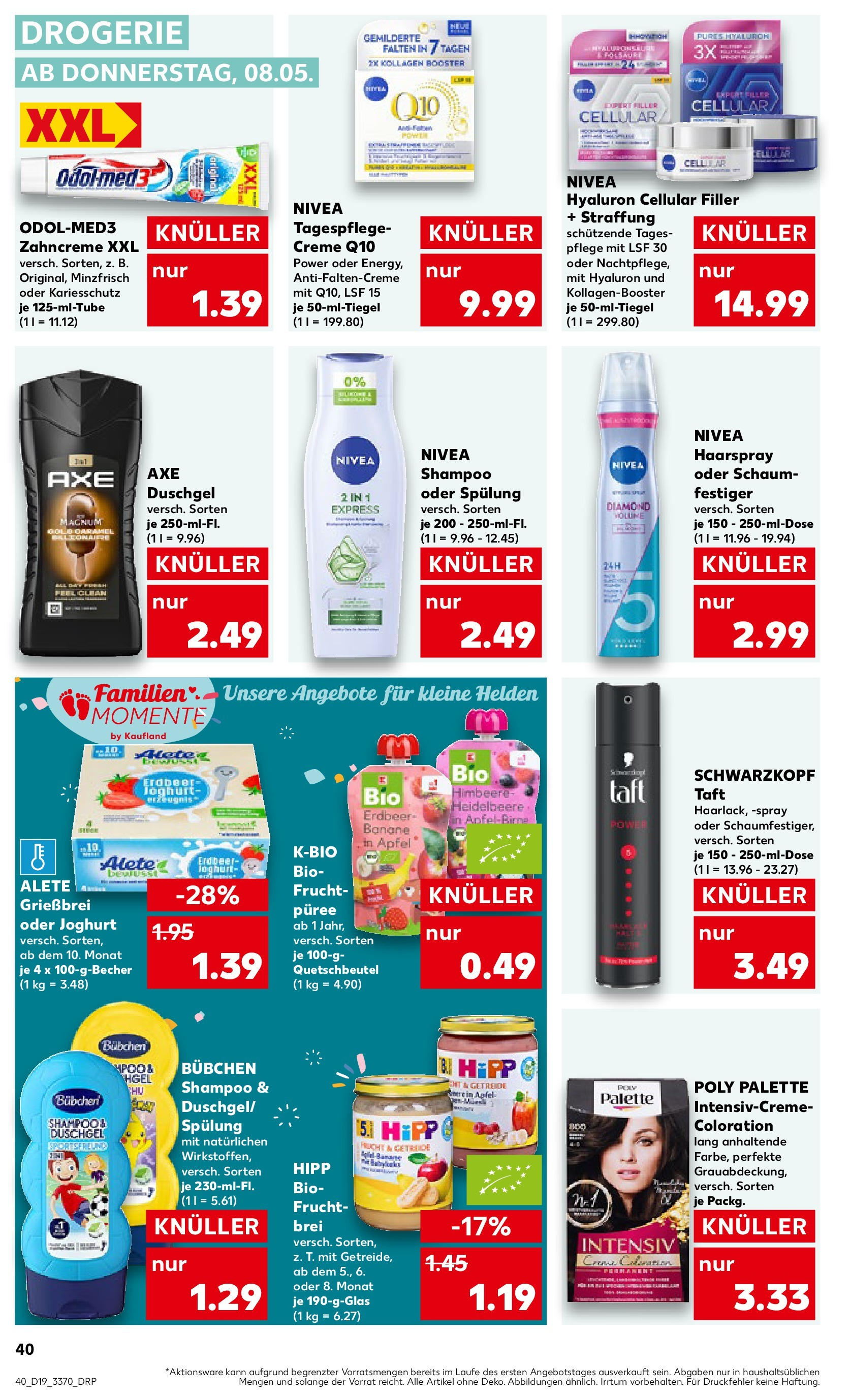 Kaufland - Kaufland: Wochenangebote (ab 07.05.2025) » Angebote Online | Seite: 40 | Produkte: Äpfel, Haarspray, Shower Gel, Getreide Kaufland - Kaufland: Wochenangebote (ab 07.05.2025) » Angebote Online zum Blättern | Seite: 40 | Produkte: Äpfel, Haarspray, Shower Gel, Getreide