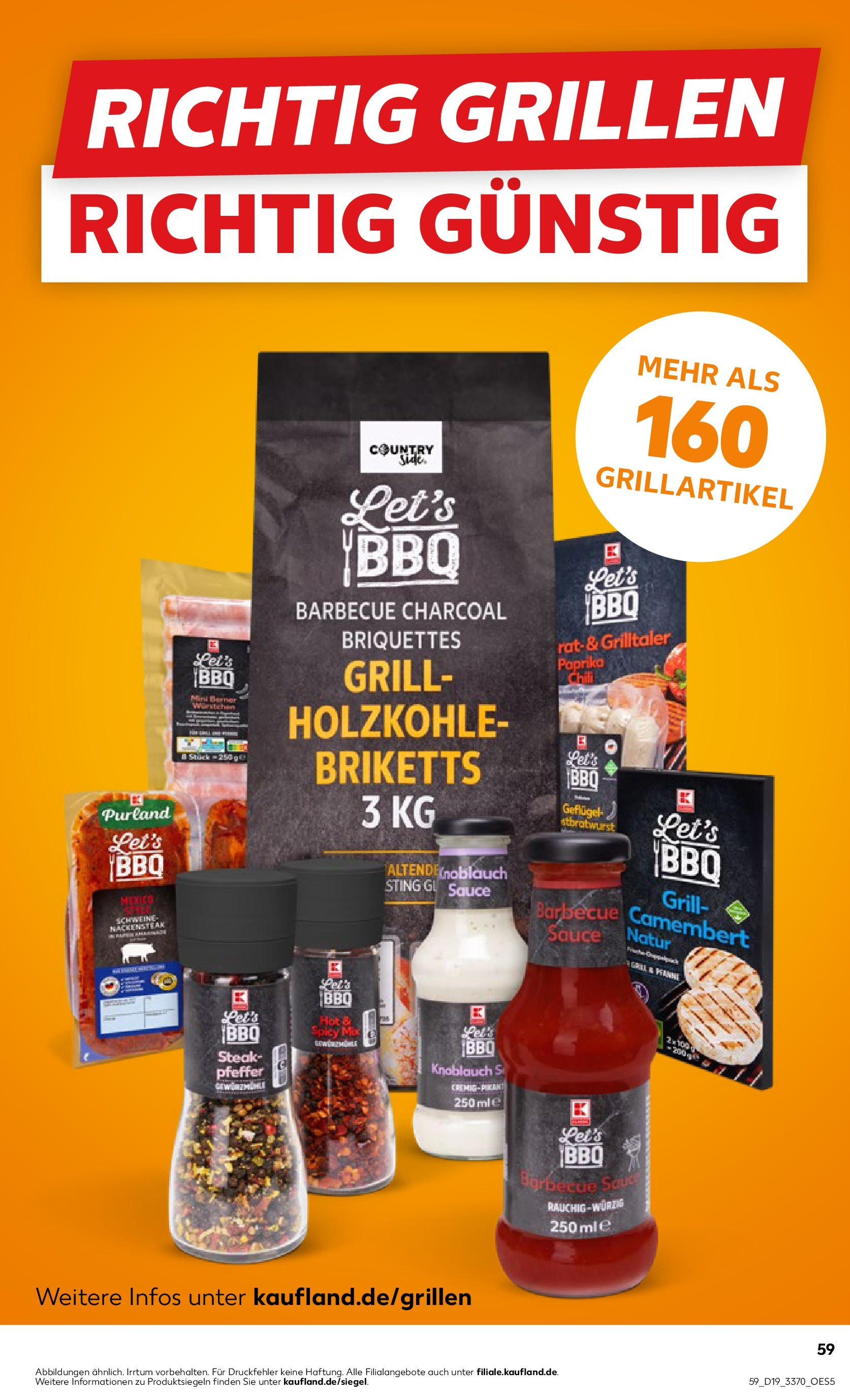 Kaufland - Kaufland: Wochenangebote (ab 07.05.2025) » Angebote Online | Seite: 59 | Produkte: Grill, Paprika, Chili, Steak Kaufland - Kaufland: Wochenangebote (ab 07.05.2025) » Angebote Online zum Blättern | Seite: 59 | Produkte: Grill, Paprika, Chili, Steak