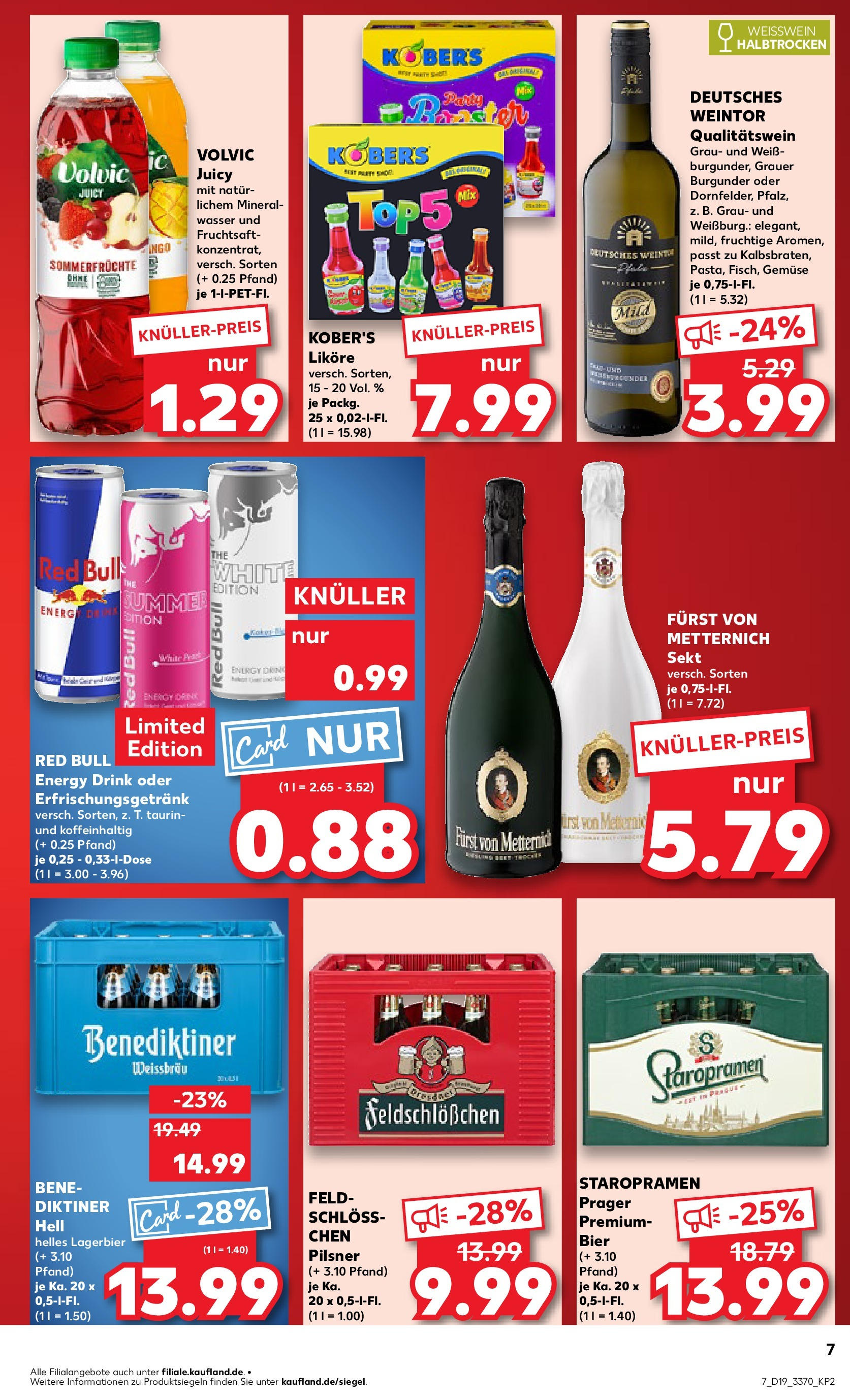 Kaufland - Kaufland: Wochenangebote (ab 07.05.2025) » Angebote Online | Seite: 7 | Produkte: Furst von metternich, Sekt, Wasser, Fruchtsaft Kaufland - Kaufland: Wochenangebote (ab 07.05.2025) » Angebote Online zum Blättern | Seite: 7 | Produkte: Furst von metternich, Sekt, Wasser, Fruchtsaft