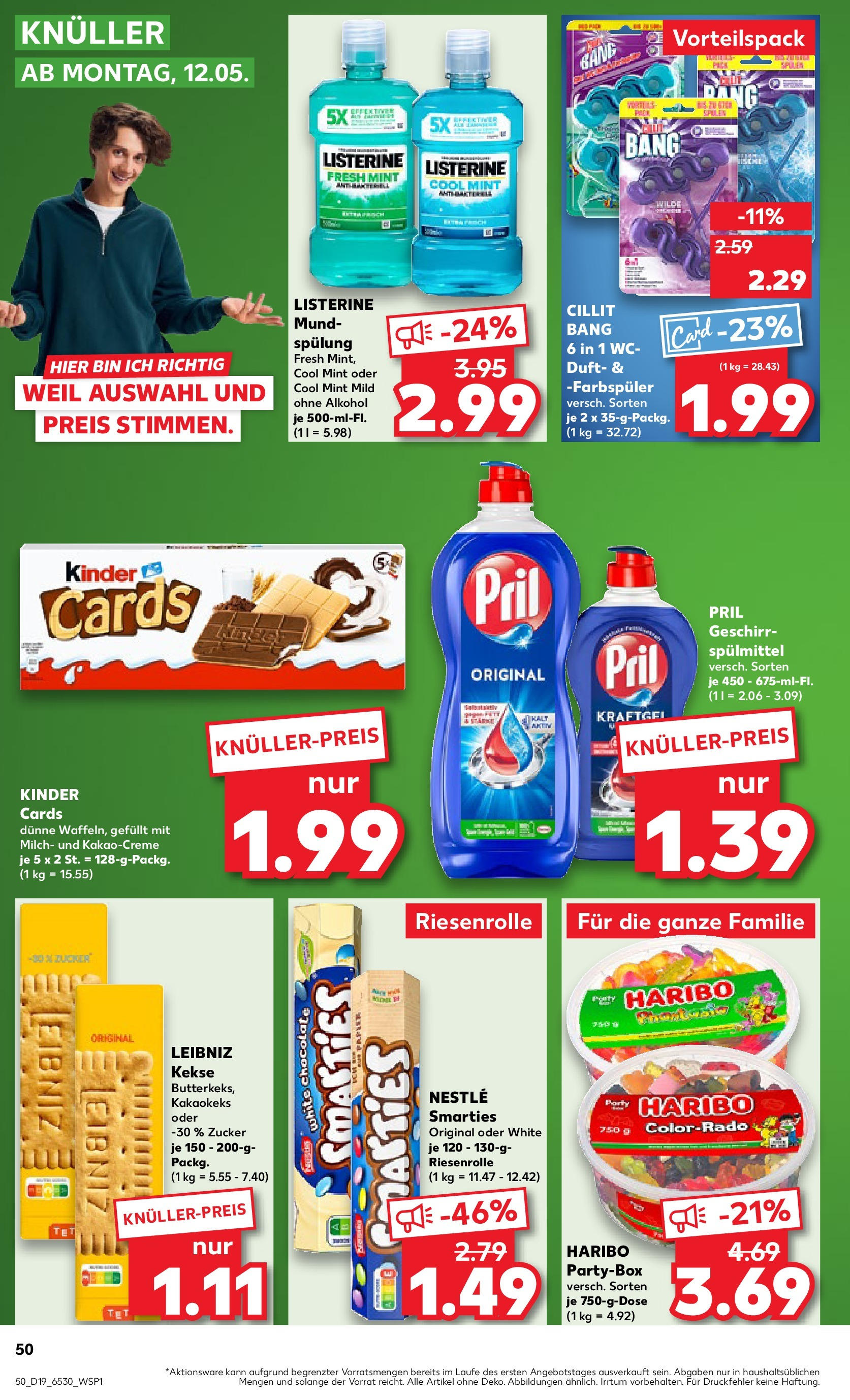 Kaufland - Kaufland: Wochenangebote (ab 07.05.2025) » Angebote Online | Seite: 50 | Produkte: Haribo, Smarties, Spülung, Zucker Kaufland - Kaufland: Wochenangebote (ab 07.05.2025) » Angebote Online zum Blättern | Seite: 50 | Produkte: Haribo, Smarties, Spülung, Zucker