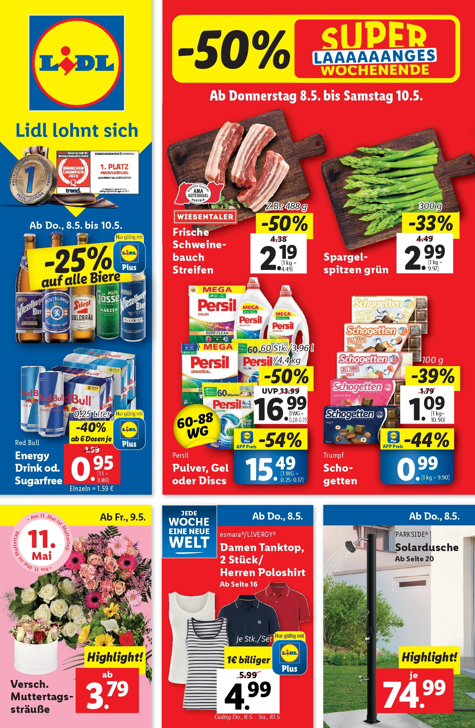 Lidl - Lidl: Flugblatt in deiner Nähe ab 07.05.2025 ✳️ Angebote ab donnerstag | Seite: 1 | Produkte: Bier Lidl - Lidl: Flugblatt in deiner Nähe ab 07.05.2025 - Angebote ab donnerstag | Seite: 1 | Produkte: Bier