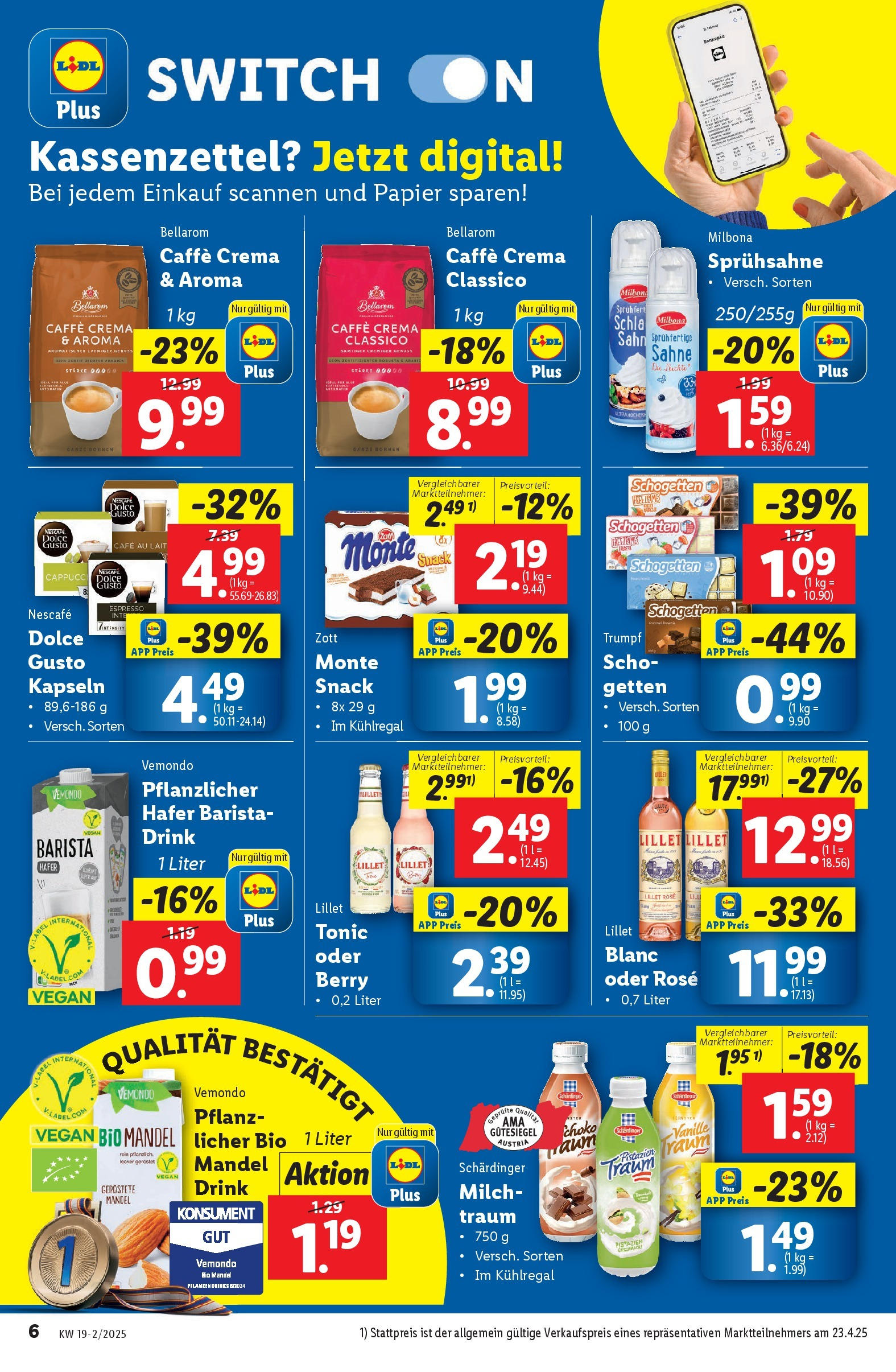 Lidl - Lidl: Flugblatt in deiner Nähe ab 07.05.2025 ✳️ Angebote ab donnerstag | Seite: 8 | Produkte: Sahne, Boxer, Milch Lidl - Lidl: Flugblatt in deiner Nähe ab 07.05.2025 - Angebote ab donnerstag | Seite: 8 | Produkte: Sahne, Boxer, Milch