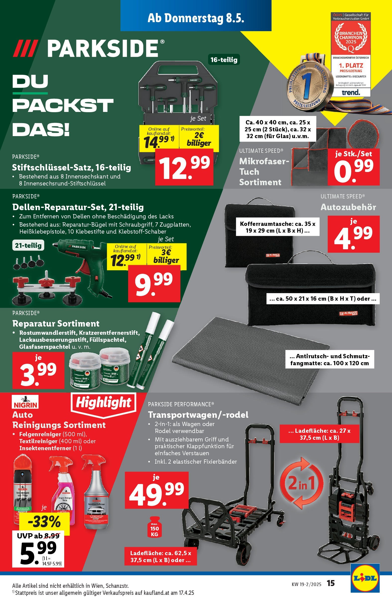 Lidl - Lidl: Flugblatt in deiner Nähe ab 07.05.2025 ✳️ Angebote ab donnerstag | Seite: 17 Lidl - Lidl: Flugblatt in deiner Nähe ab 07.05.2025 - Angebote ab donnerstag | Seite: 17