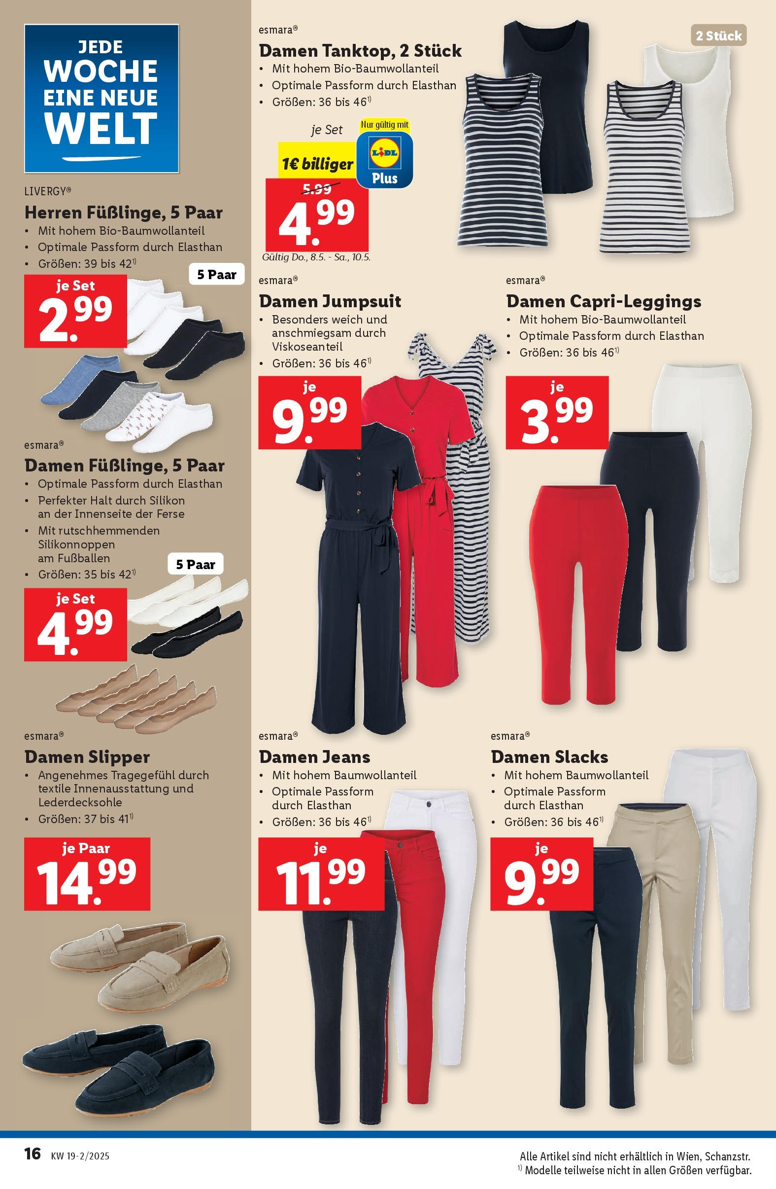 Lidl - Lidl: Flugblatt in deiner Nähe ab 07.05.2025 ✳️ Angebote ab donnerstag | Seite: 18 | Produkte: Jeans Lidl - Lidl: Flugblatt in deiner Nähe ab 07.05.2025 - Angebote ab donnerstag | Seite: 18 | Produkte: Jeans