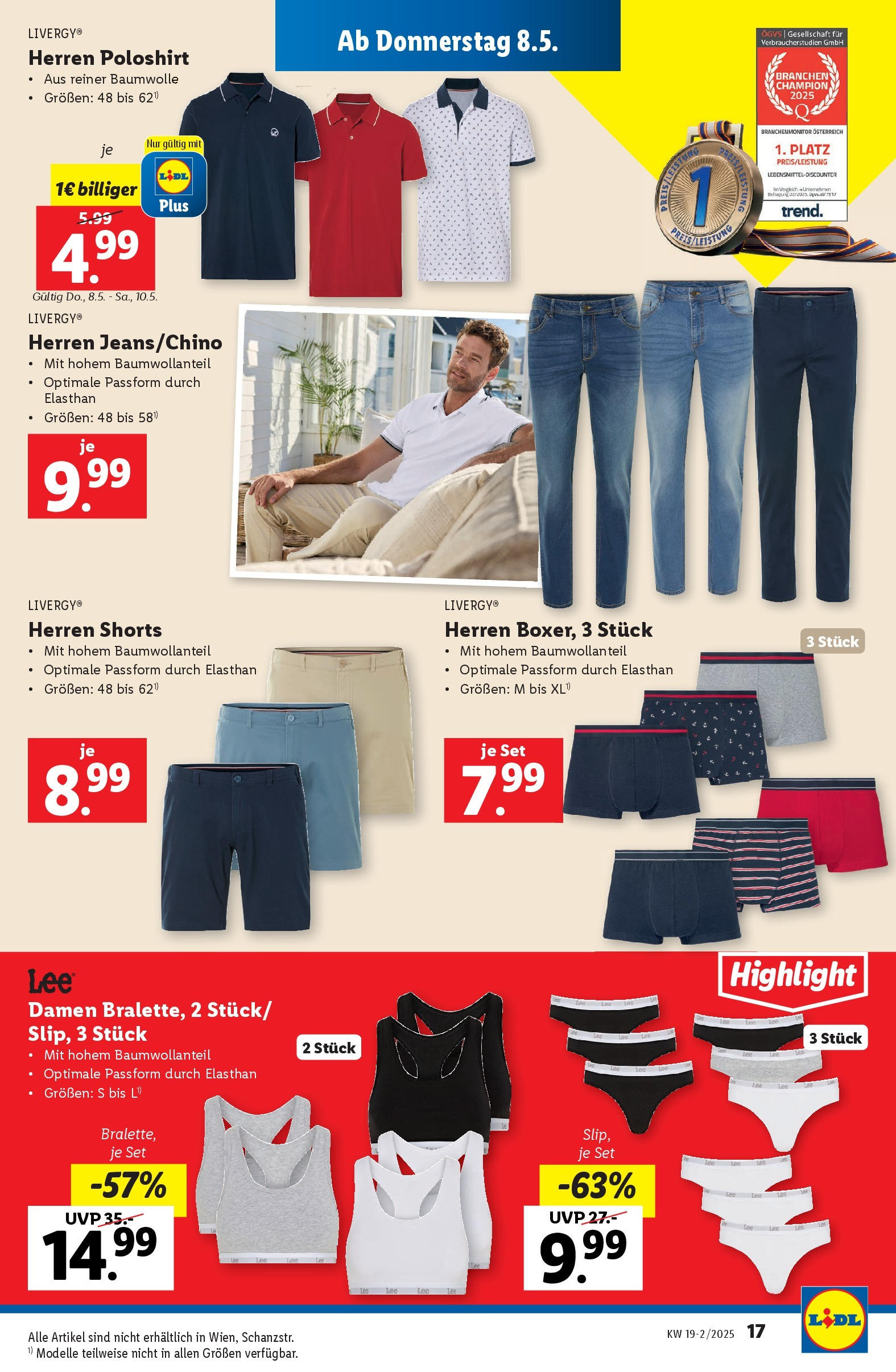 Lidl - Lidl: Flugblatt in deiner Nähe ab 07.05.2025 ✳️ Angebote ab donnerstag | Seite: 19 Lidl - Lidl: Flugblatt in deiner Nähe ab 07.05.2025 - Angebote ab donnerstag | Seite: 19