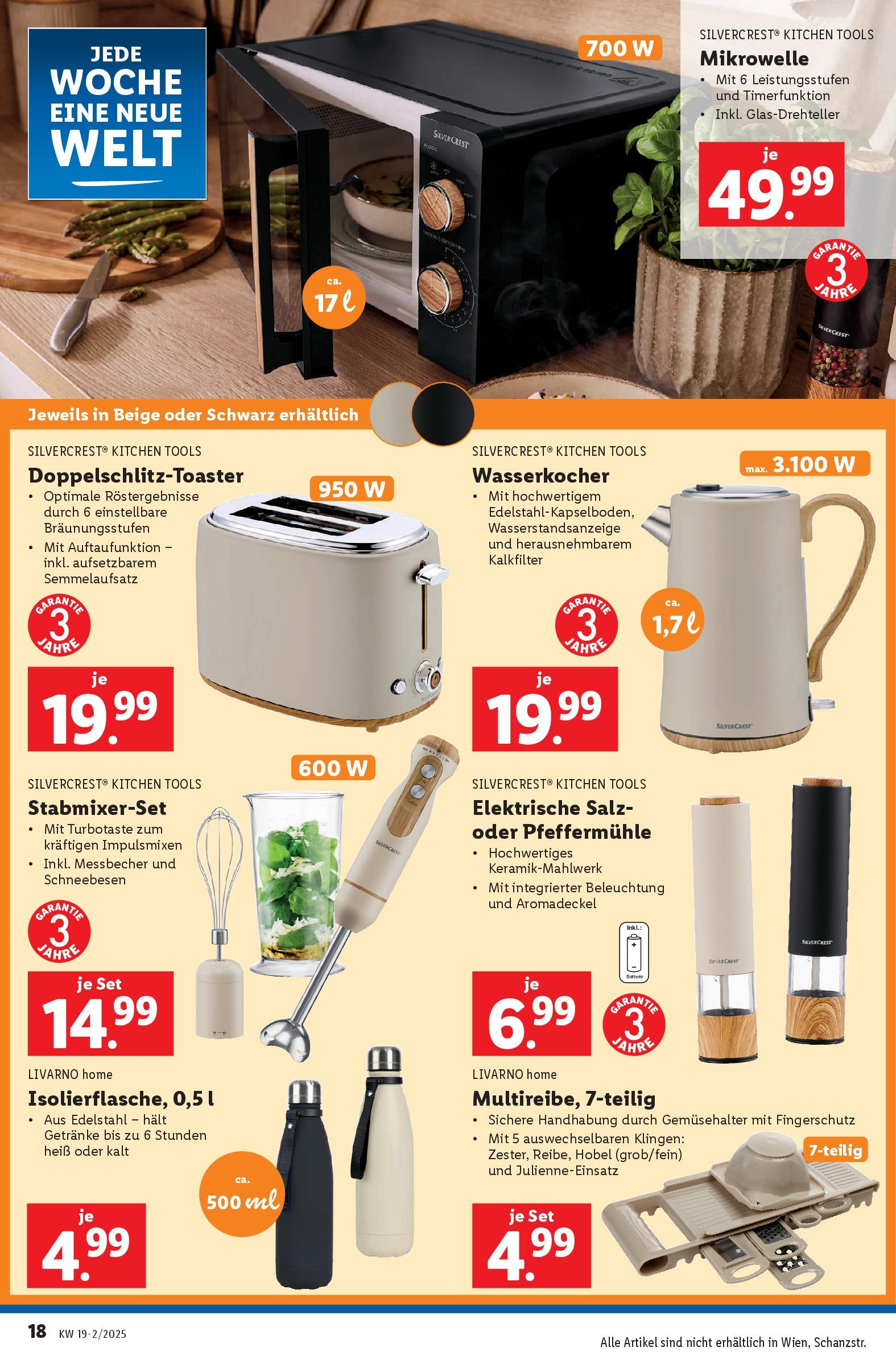 Lidl - Lidl: Flugblatt in deiner Nähe ab 07.05.2025 ✳️ Angebote ab donnerstag | Seite: 20 | Produkte: Salz, Mikrowelle, Wasserkocher, Hobel Lidl - Lidl: Flugblatt in deiner Nähe ab 07.05.2025 - Angebote ab donnerstag | Seite: 20 | Produkte: Salz, Mikrowelle, Wasserkocher, Hobel