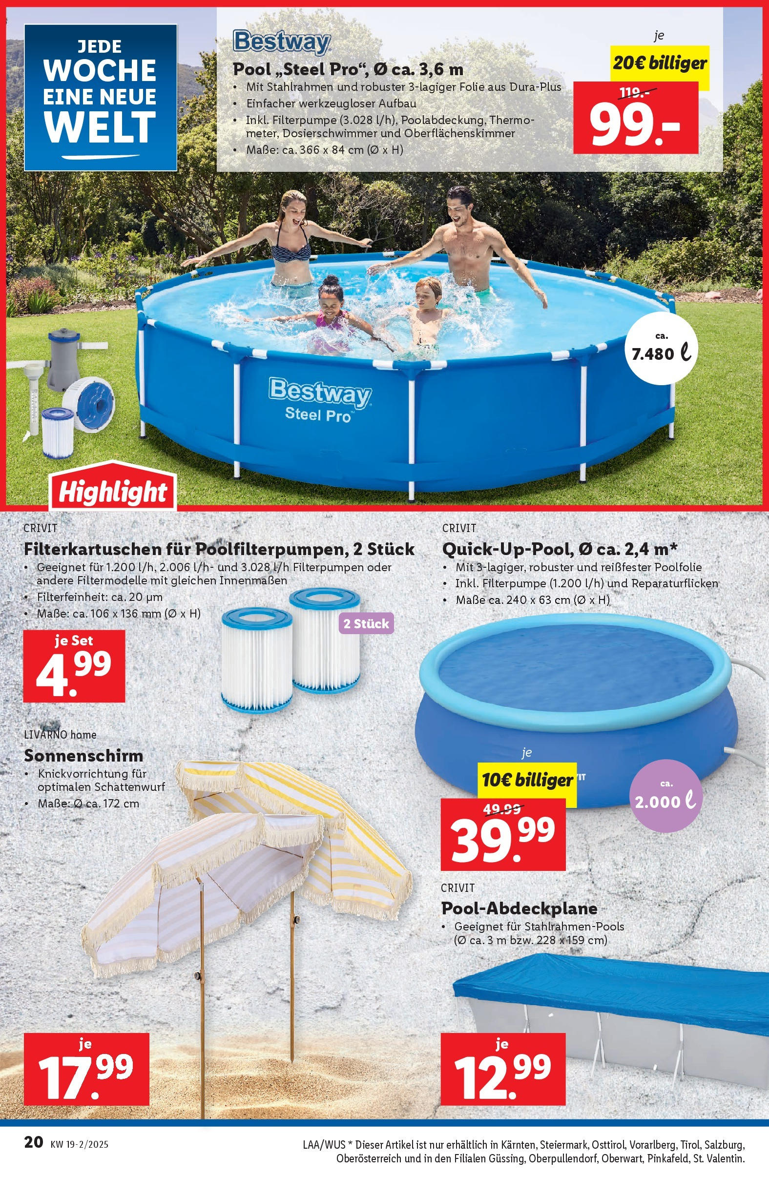 Lidl Flugblatt - Salzburg, Jenbach, Dornbirn ab 07.05.2025 ✳️ Angebote ab donnerstag | Seite: 22 Lidl Flugblatt - Salzburg, Jenbach, Dornbirn ab 07.05.2025 - Angebote ab donnerstag | Seite: 22