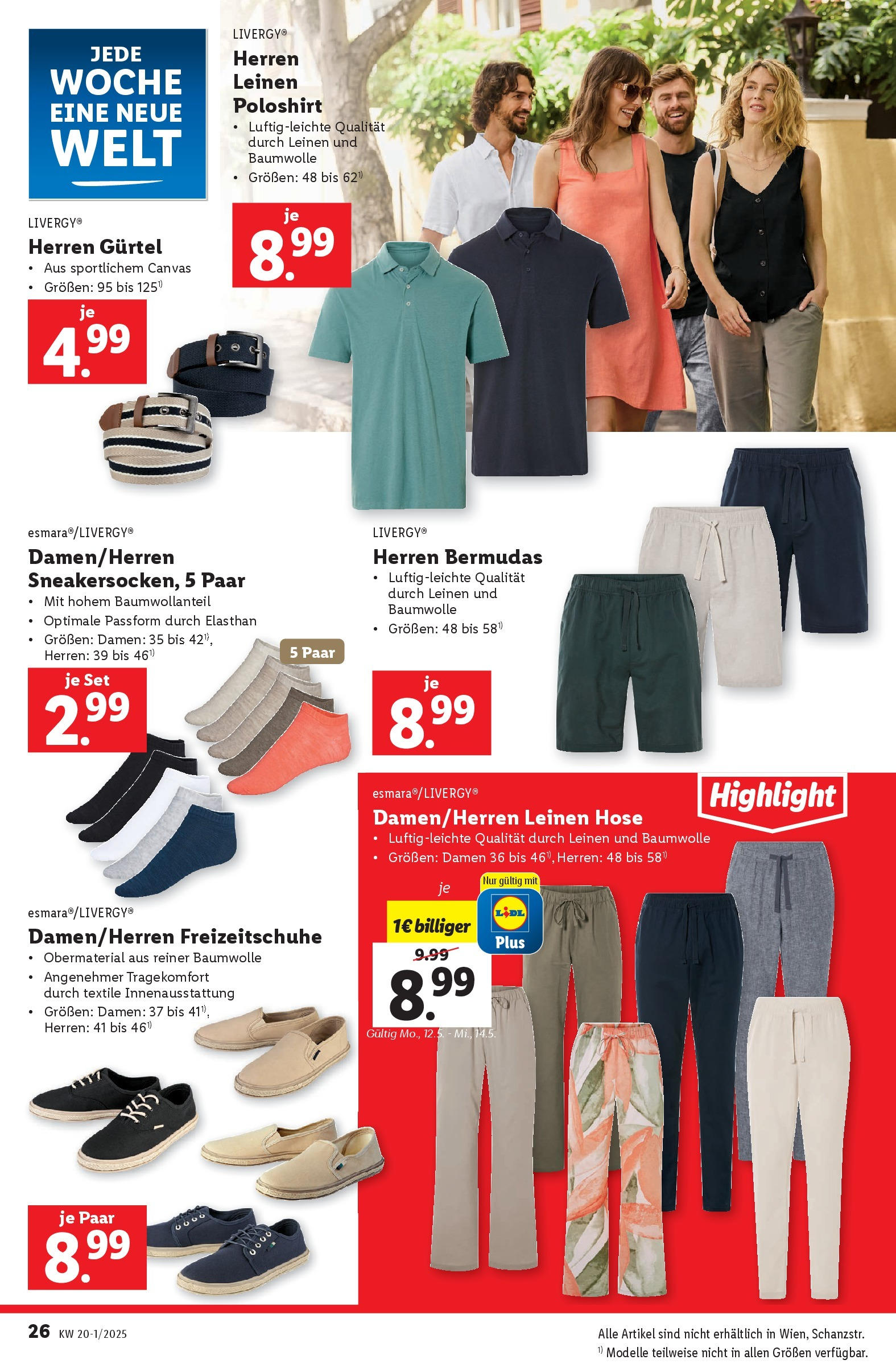 Lidl - Lidl: Flugblatt in deiner Nähe ab 07.05.2025 ✳️ Angebote ab donnerstag | Seite: 30 | Produkte: Hose, Gürtel Lidl - Lidl: Flugblatt in deiner Nähe ab 07.05.2025 - Angebote ab donnerstag | Seite: 30 | Produkte: Hose, Gürtel