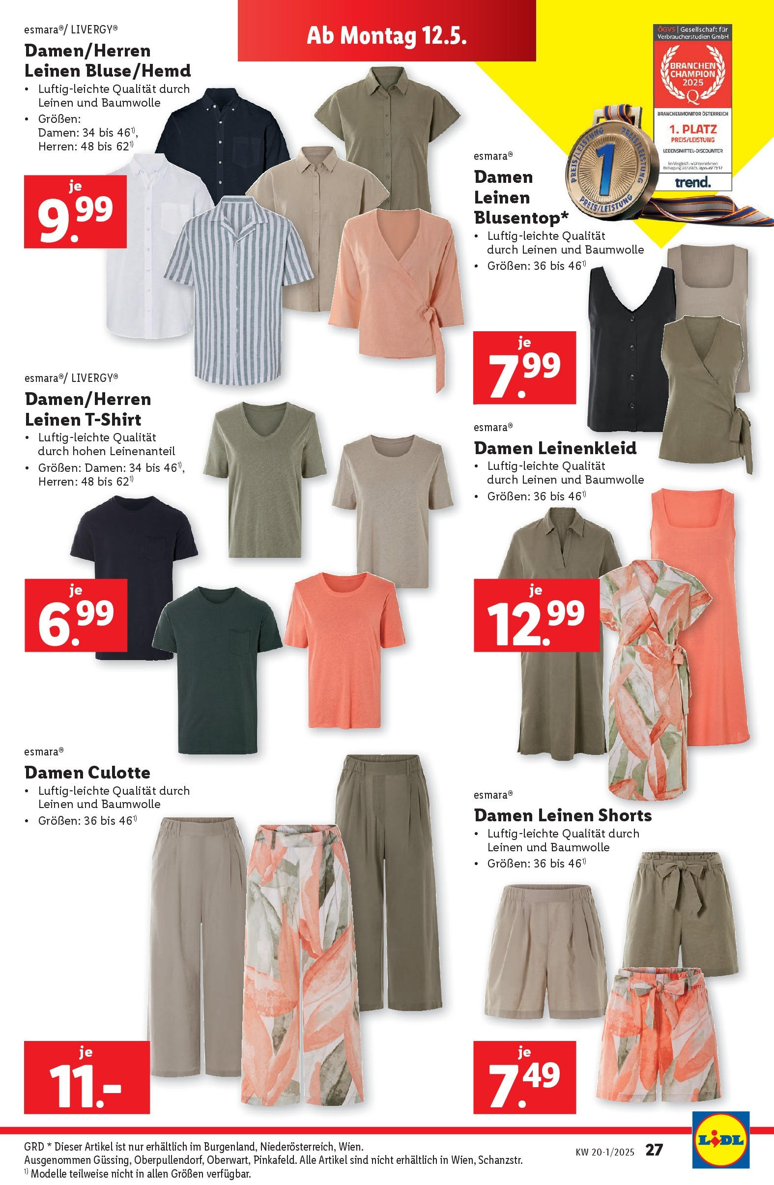 Lidl - Lidl: Flugblatt in deiner Nähe ab 07.05.2025 ✳️ Angebote ab donnerstag | Seite: 31 Lidl - Lidl: Flugblatt in deiner Nähe ab 07.05.2025 - Angebote ab donnerstag | Seite: 31