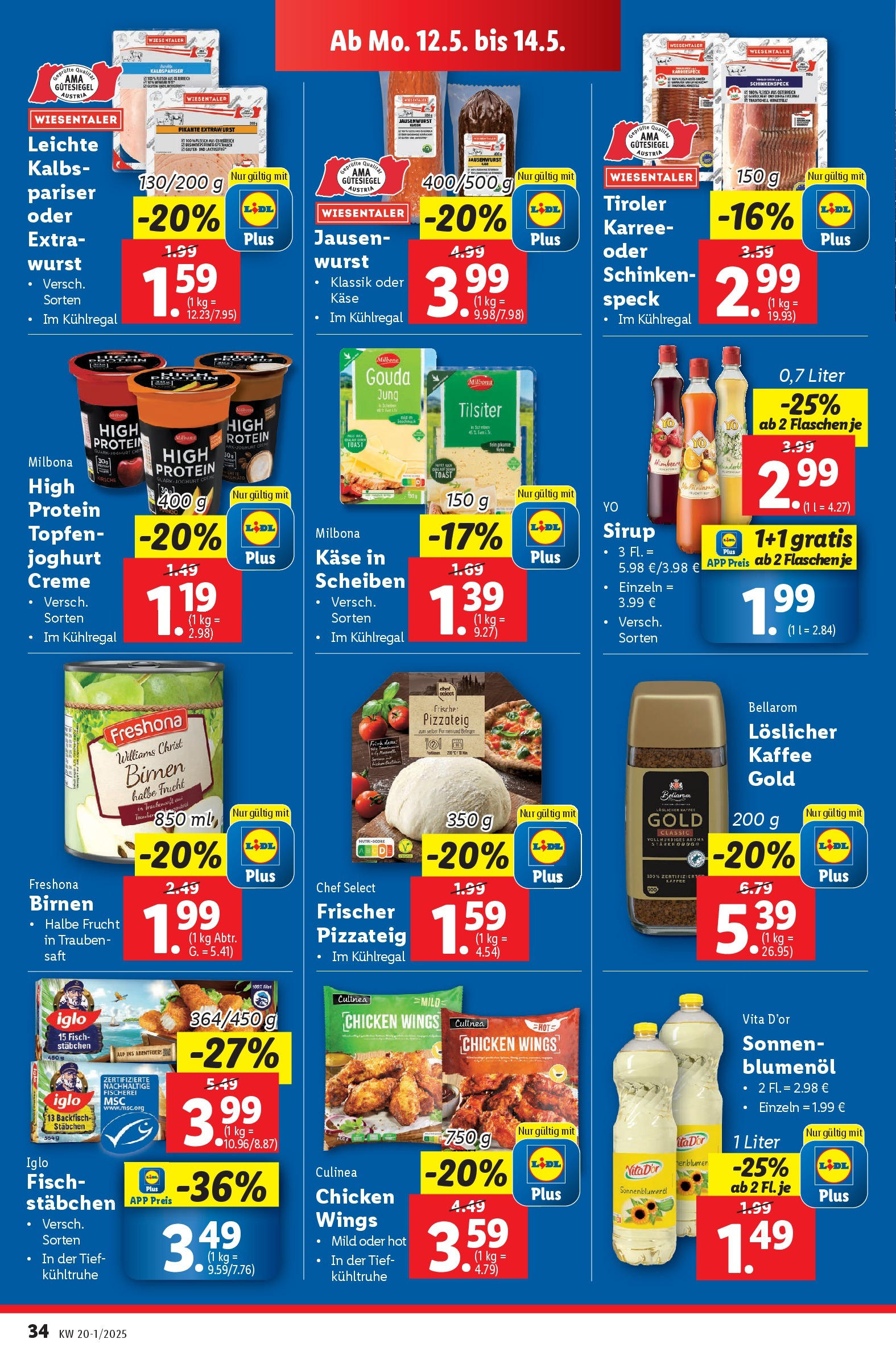 Lidl - Lidl: Flugblatt in deiner Nähe ab 07.05.2025 ✳️ Angebote ab donnerstag | Seite: 38 | Produkte: Creme, Joghurt, Schinken, Fisch Lidl - Lidl: Flugblatt in deiner Nähe ab 07.05.2025 - Angebote ab donnerstag | Seite: 38 | Produkte: Creme, Joghurt, Schinken, Fisch