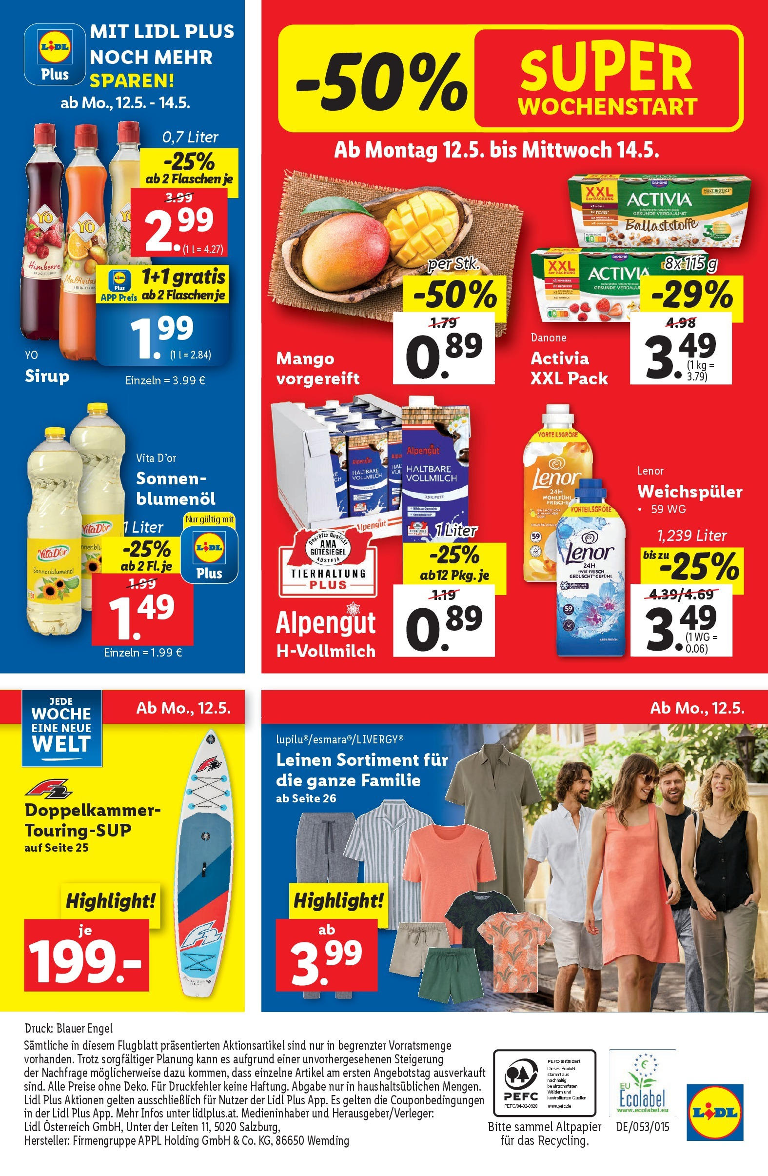 Lidl - Lidl: Flugblatt in deiner Nähe ab 07.05.2025 ✳️ Angebote ab donnerstag | Seite: 44 | Produkte: Mango, Himbeere, Weichspüler Lidl - Lidl: Flugblatt in deiner Nähe ab 07.05.2025 - Angebote ab donnerstag | Seite: 44 | Produkte: Mango, Himbeere, Weichspüler