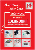 KiK KiK: Neueröffnung Eberndorf - bis 01.06.2025