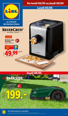LIDL - Prévisualisation de LIDL - Découvrez des équipements pour vos sorties en plein air et pour embêllir votre jardin ! valide à partir de 04.05.2025