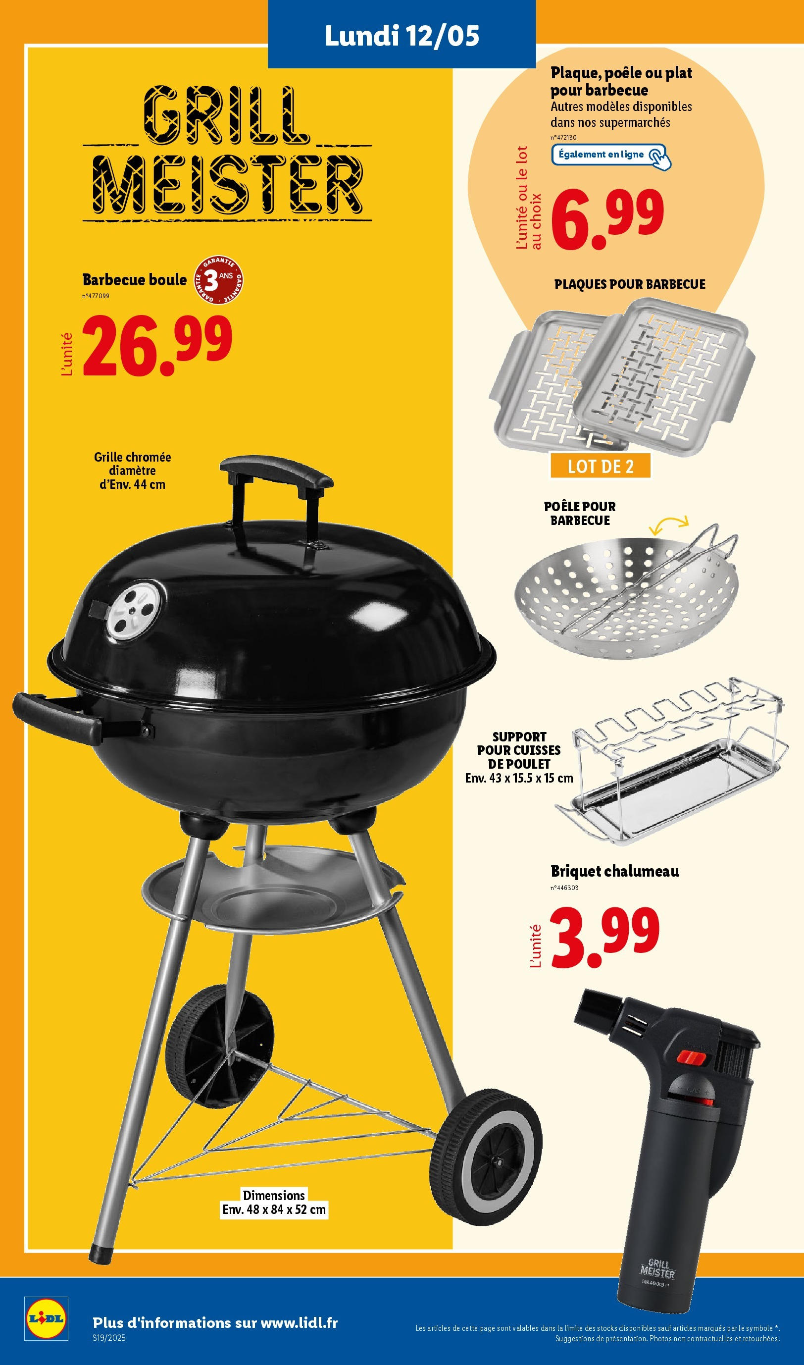 Catalogue LIDL du 07/05/2025 | Promo prospectus en ligne | Page: 56 | Produits: Cuisses de poulet, Barbecue, Poêle, Grill Catalogue LIDL du 07/05/2025 | Promo prospectus en ligne | Page: 56 | Produits: Cuisses de poulet, Barbecue, Poêle, Grill
