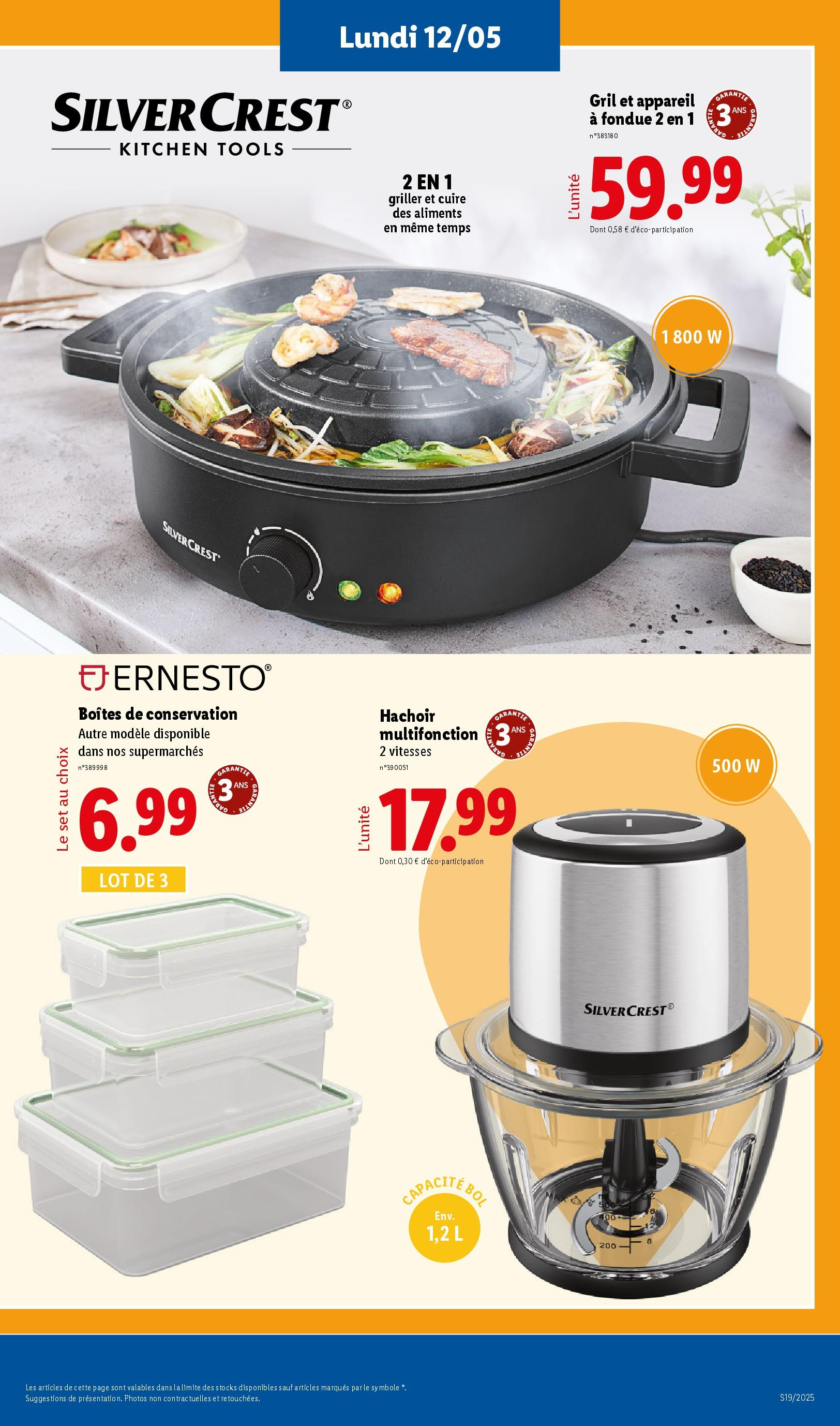 Catalogue LIDL du 07/05/2025 | Promo prospectus en ligne | Page: 57 | Produits: Grill, Gril Catalogue LIDL du 07/05/2025 | Promo prospectus en ligne | Page: 57 | Produits: Grill, Gril