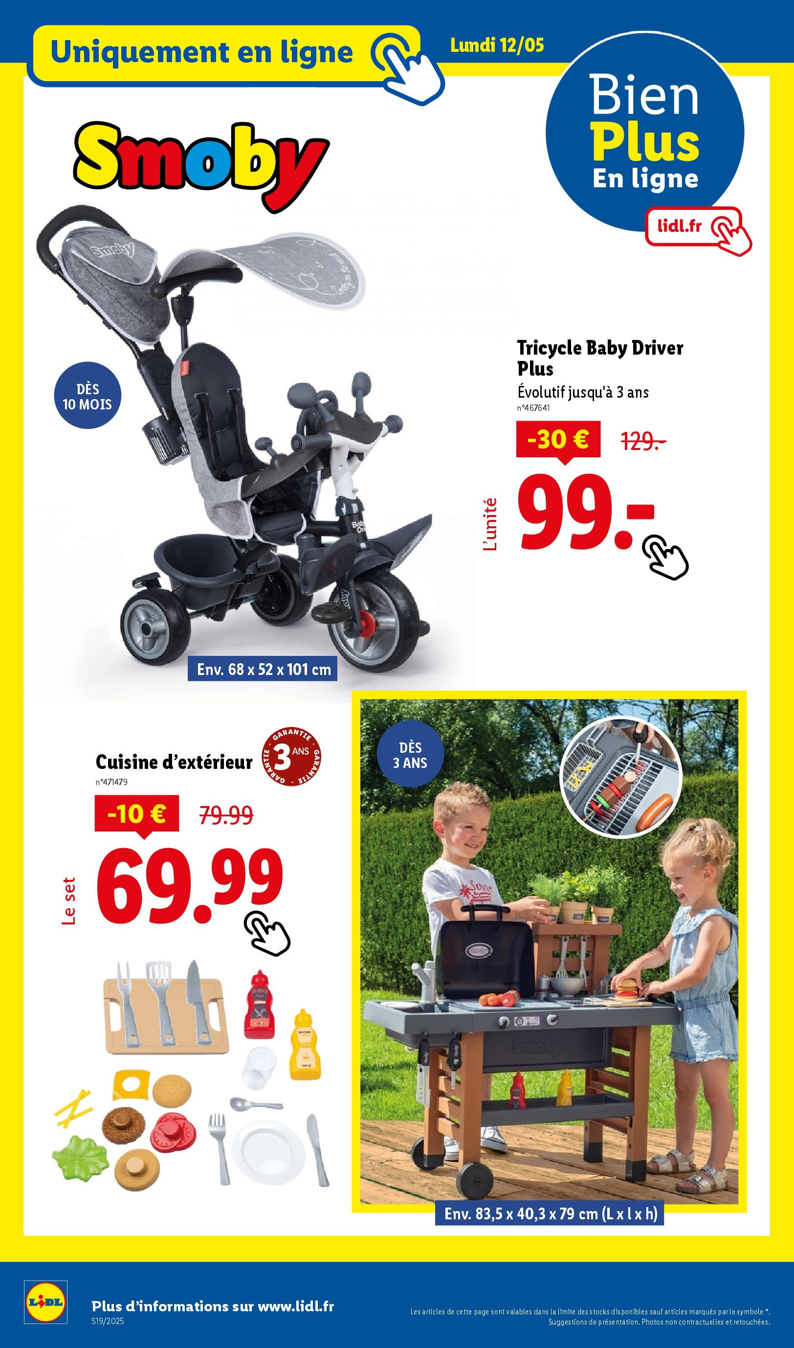 Catalogue LIDL du 07/05/2025 | Promo prospectus en ligne | Page: 74 Catalogue LIDL du 07/05/2025 | Promo prospectus en ligne | Page: 74
