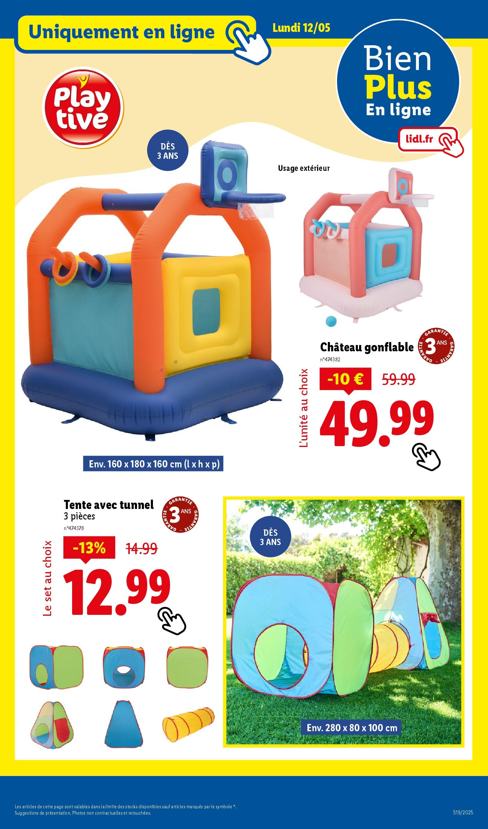Catalogue LIDL du 07/05/2025 | Promo prospectus en ligne | Page: 75 | Produits: Tente Catalogue LIDL du 07/05/2025 | Promo prospectus en ligne | Page: 75 | Produits: Tente