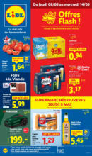 Profitez d'une baisse de prix dans les supermarchés Lidl sur vos produits du quotidien !