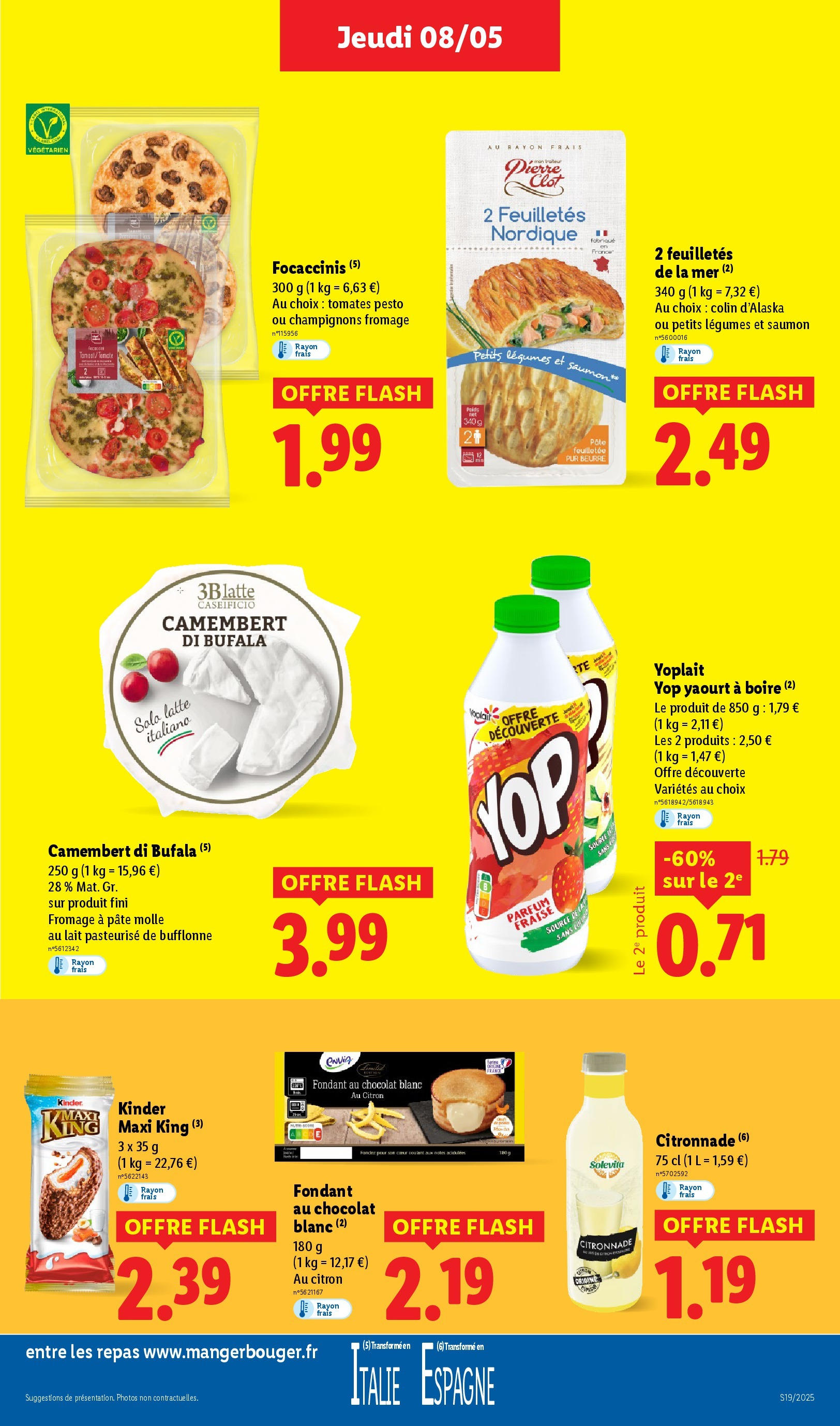 Catalogue LIDL du 07/05/2025 | Promo prospectus en ligne | Page: 17 | Produits: Fraise, Poids, Yaourt à boire, Yaourt Catalogue LIDL du 07/05/2025 | Promo prospectus en ligne | Page: 17 | Produits: Fraise, Poids, Yaourt à boire, Yaourt