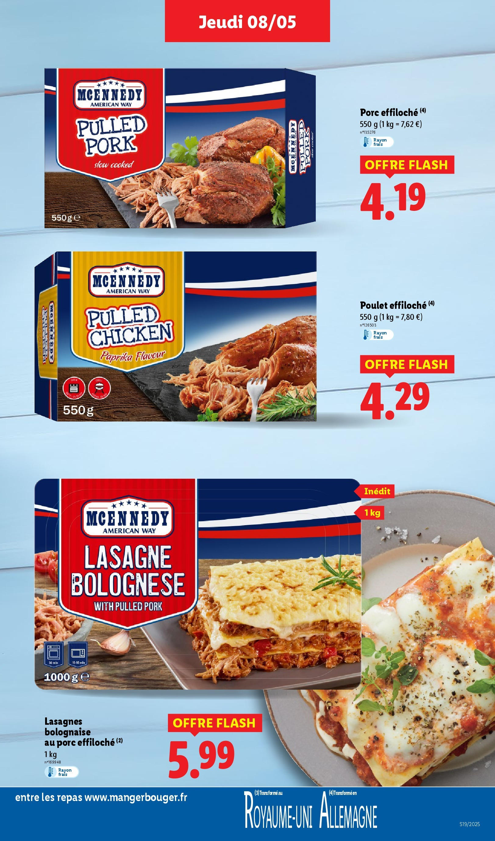 Catalogue LIDL du 07/05/2025 | Promo prospectus en ligne | Page: 25 | Produits: Paprika, Lasagnes, Porc Catalogue LIDL du 07/05/2025 | Promo prospectus en ligne | Page: 25 | Produits: Paprika, Lasagnes, Porc