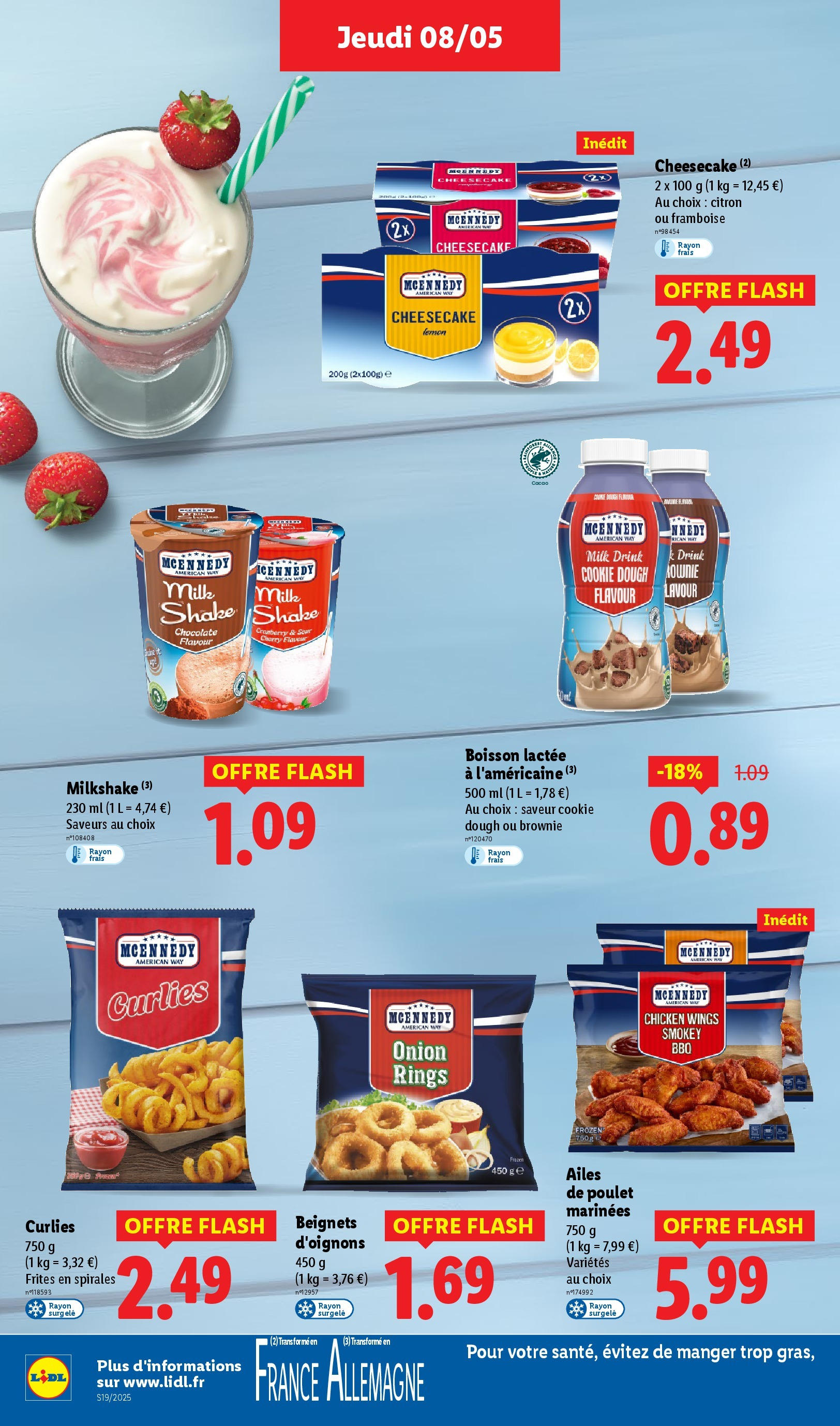 Catalogue LIDL du 07/05/2025 | Promo prospectus en ligne | Page: 26 | Produits: Citron, Framboise, Frites Catalogue LIDL du 07/05/2025 | Promo prospectus en ligne | Page: 26 | Produits: Citron, Framboise, Frites