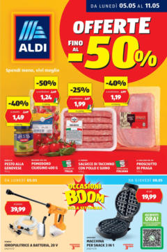 Anteprima del volantino Volantino Aldi	 valido a partire dal 05.05.2025