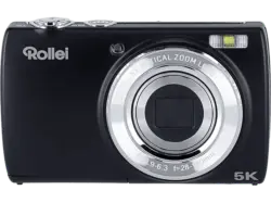 Rollei Powerflex Compact Digitalkamera Schwarz, 5 fach opt. Zoom, LCD (IPS)