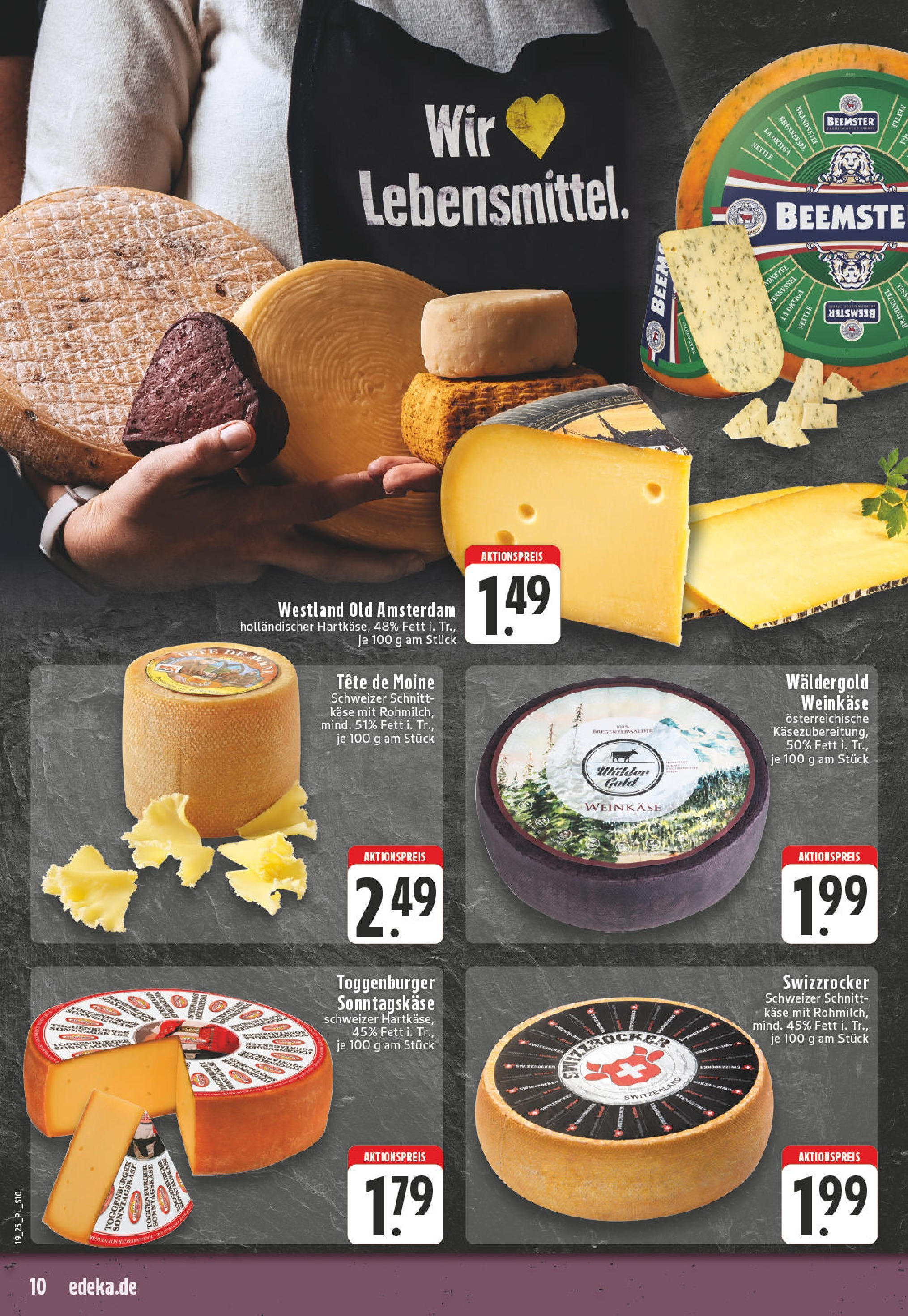 Edeka - EDEKA: Wochenangebote (ab 05.05.2025) » Angebote Online | Seite: 10 | Produkte: Käse Edeka - EDEKA: Wochenangebote (ab 05.05.2025) » Angebote Online | Seite: 10 | Produkte: Käse