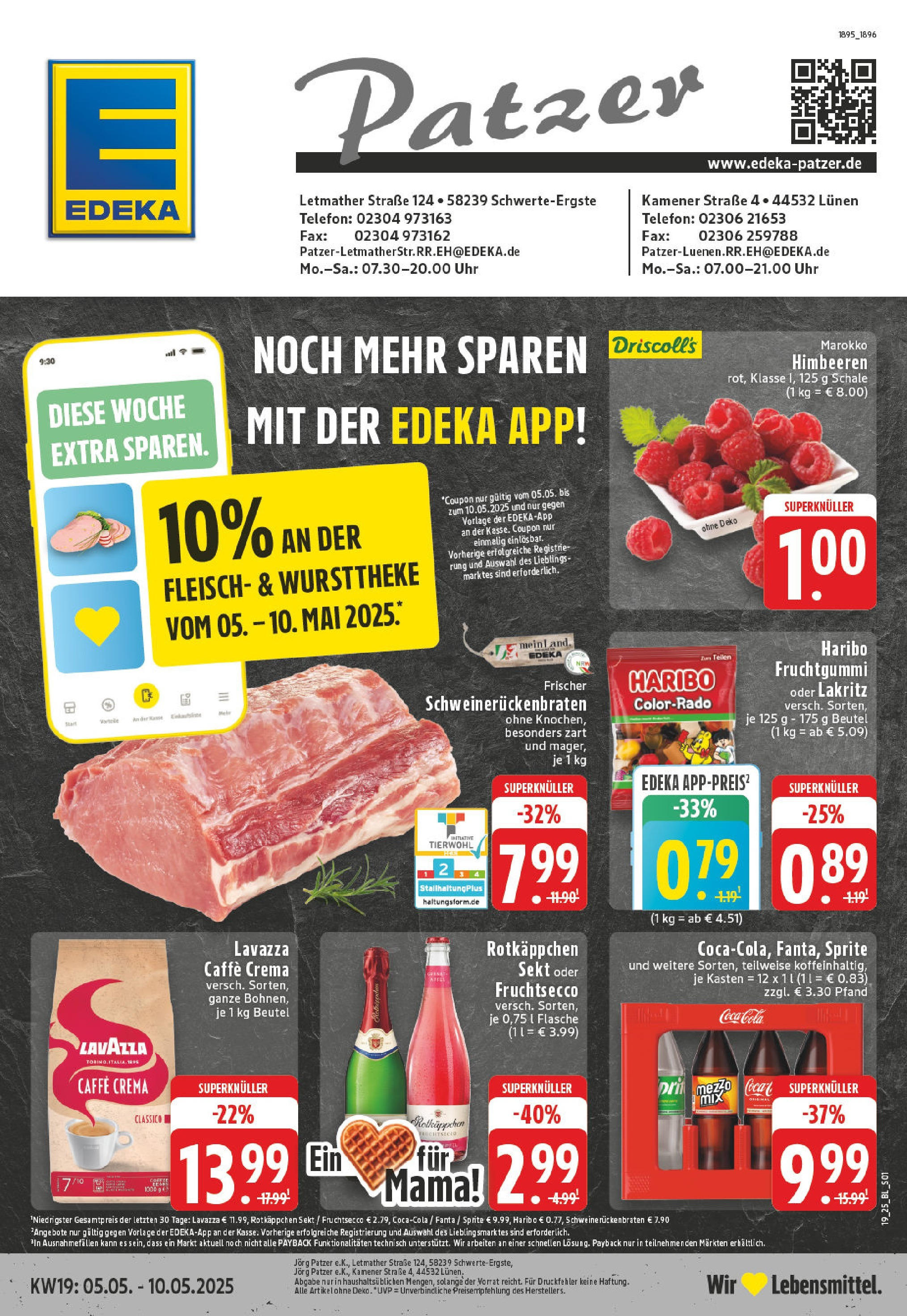 EDEKA Prospekt ab 04.05.2025 - EDEKA: Wochenangebote Online Vorschau von dem Prospekt des Geschäftes Edeka, gültig ab dem 04.05.2025