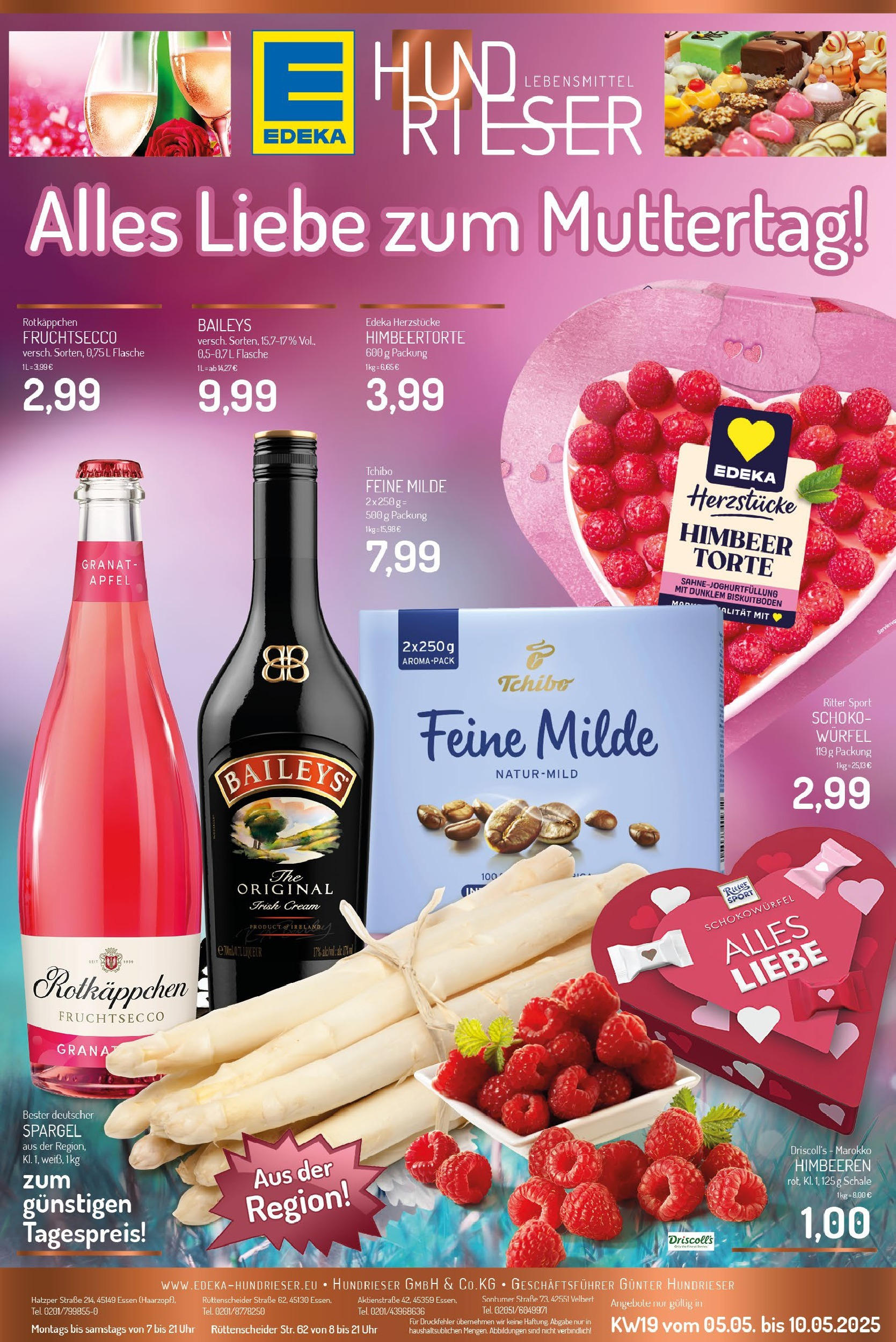 EDEKA Prospekt ab 04.05.2025 - EDEKA: Wochenangebote Online Vorschau von dem Prospekt des Geschäftes Edeka, gültig ab dem 04.05.2025