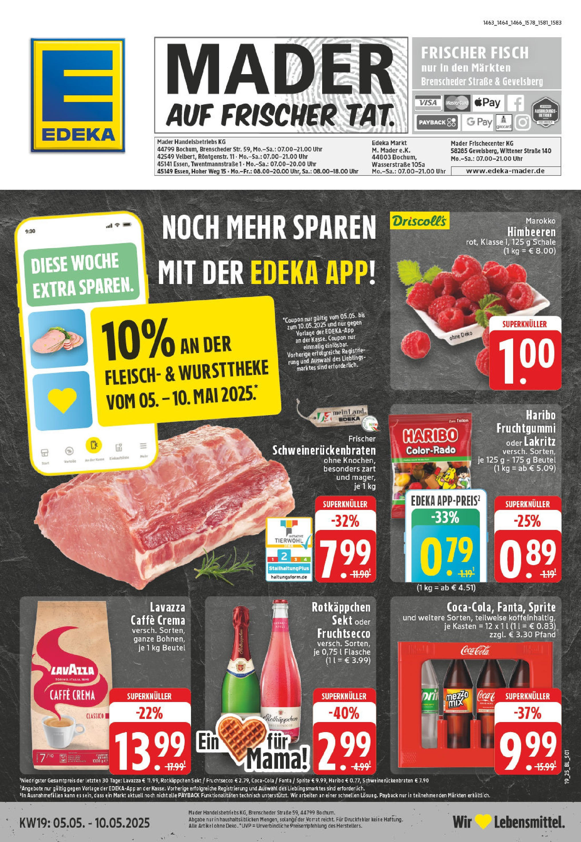EDEKA Prospekt ab 04.05.2025 - EDEKA: Wochenangebote Online Vorschau von dem Prospekt des Geschäftes Edeka, gültig ab dem 04.05.2025