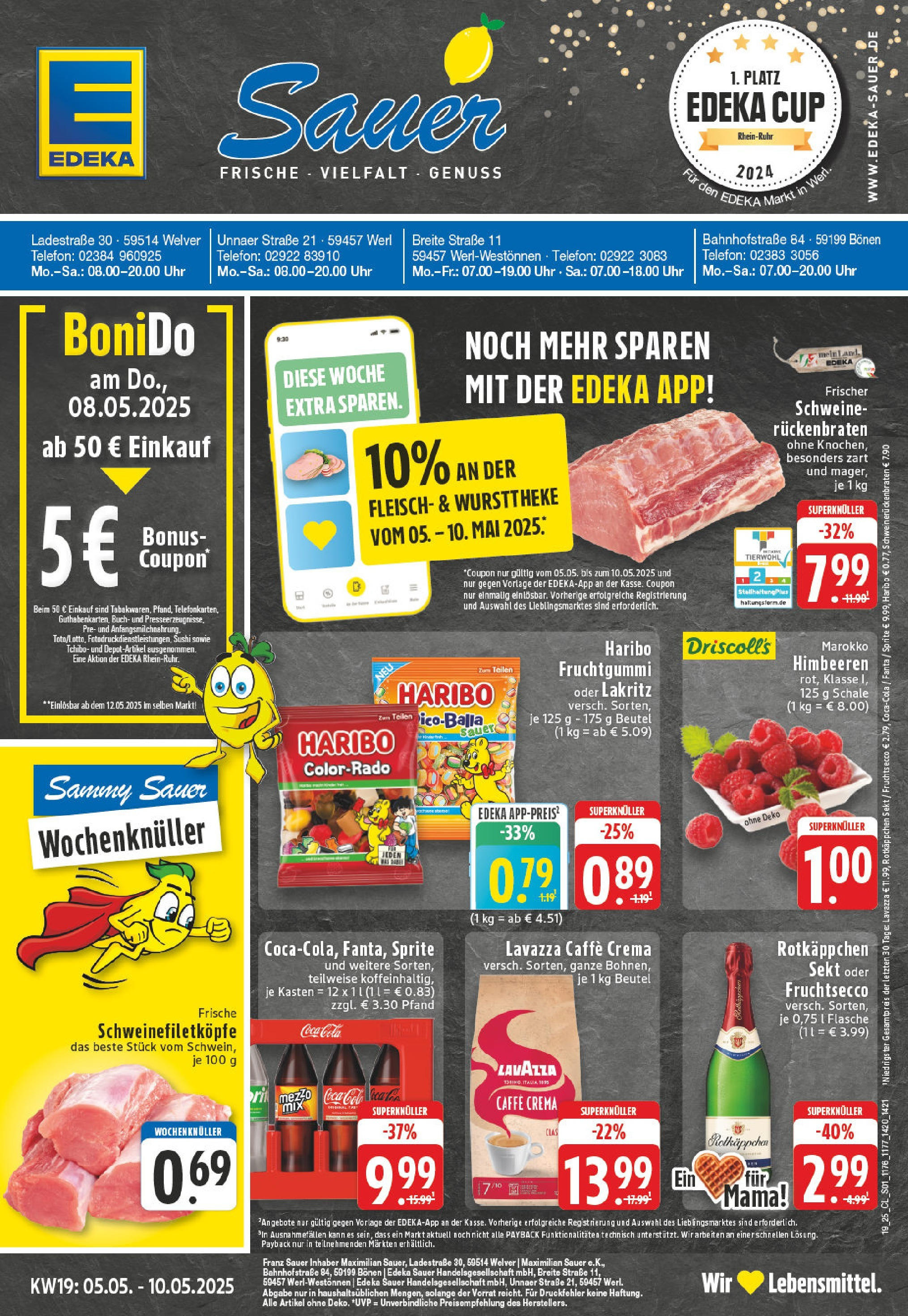 Edeka - EDEKA: Wochenangebote (ab 04.05.2025) » Angebote Online | Seite: 1 | Produkte: Coca cola, Cola, Fleisch, Telefon Edeka - EDEKA: Wochenangebote (ab 04.05.2025) » Angebote Online | Seite: 1 | Produkte: Coca cola, Cola, Fleisch, Telefon