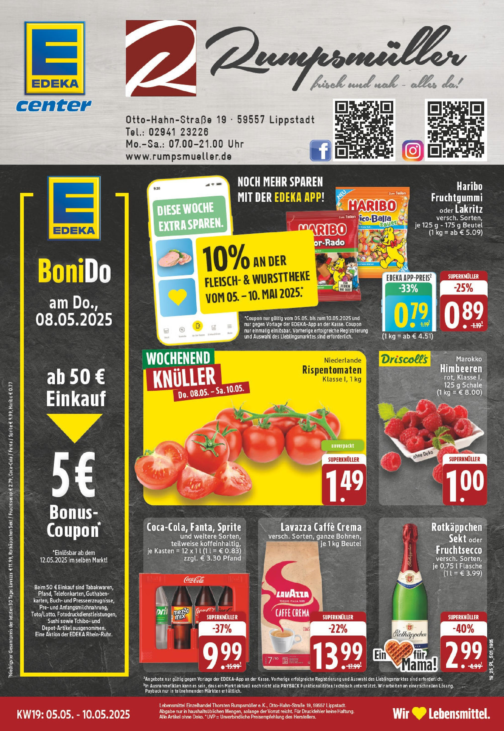 EDEKA Prospekt ab 04.05.2025 - EDEKA: Wochenangebote Online Vorschau von dem Prospekt des Geschäftes Edeka, gültig ab dem 04.05.2025