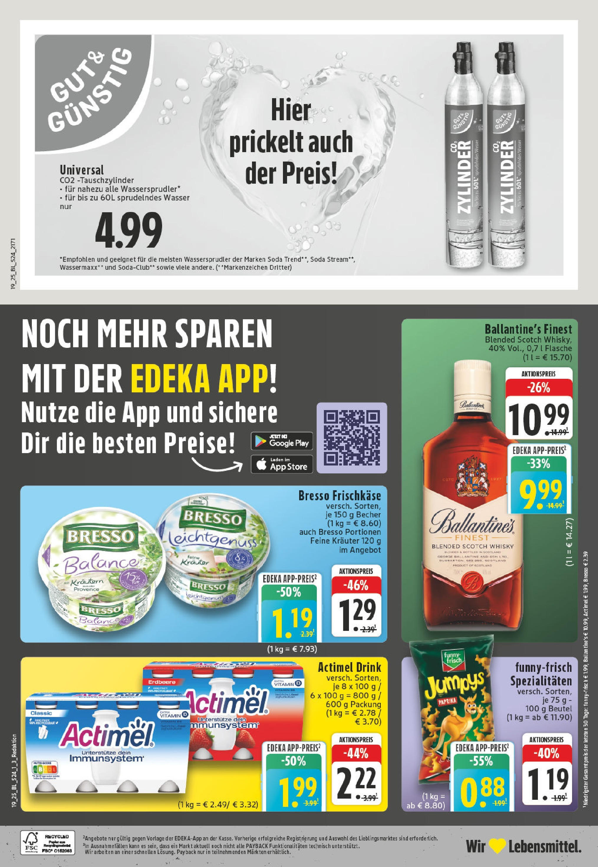Edeka - EDEKA: Wochenangebote (ab 04.05.2025) » Angebote Online | Seite: 24 | Produkte: Whisky, Actimel, Wasser, Frischkase Edeka - EDEKA: Wochenangebote (ab 04.05.2025) » Angebote Online | Seite: 24 | Produkte: Whisky, Actimel, Wasser, Frischkase
