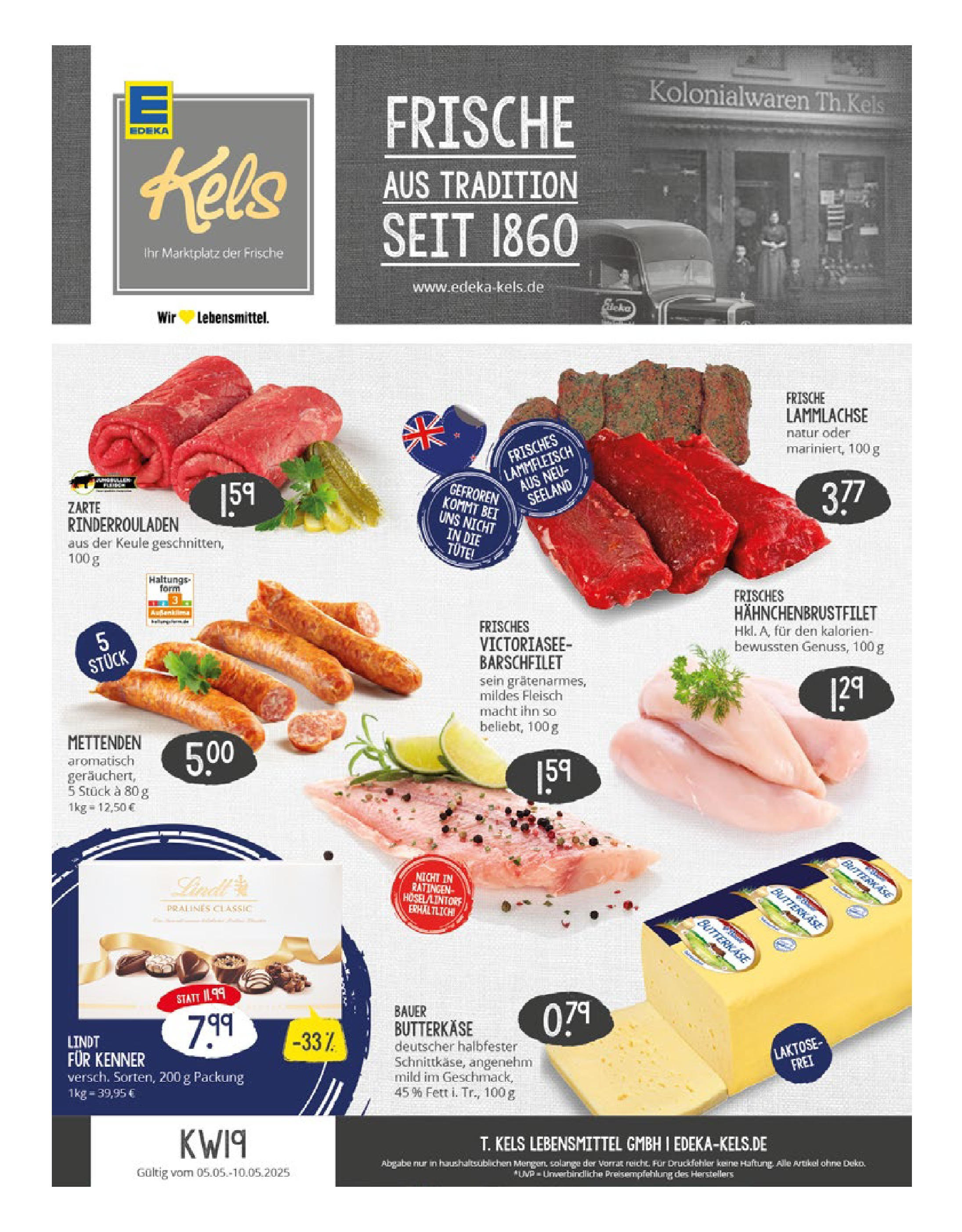 EDEKA Prospekt ab 04.05.2025 - EDEKA: Wochenangebote Online Vorschau von dem Prospekt des Geschäftes Edeka, gültig ab dem 04.05.2025