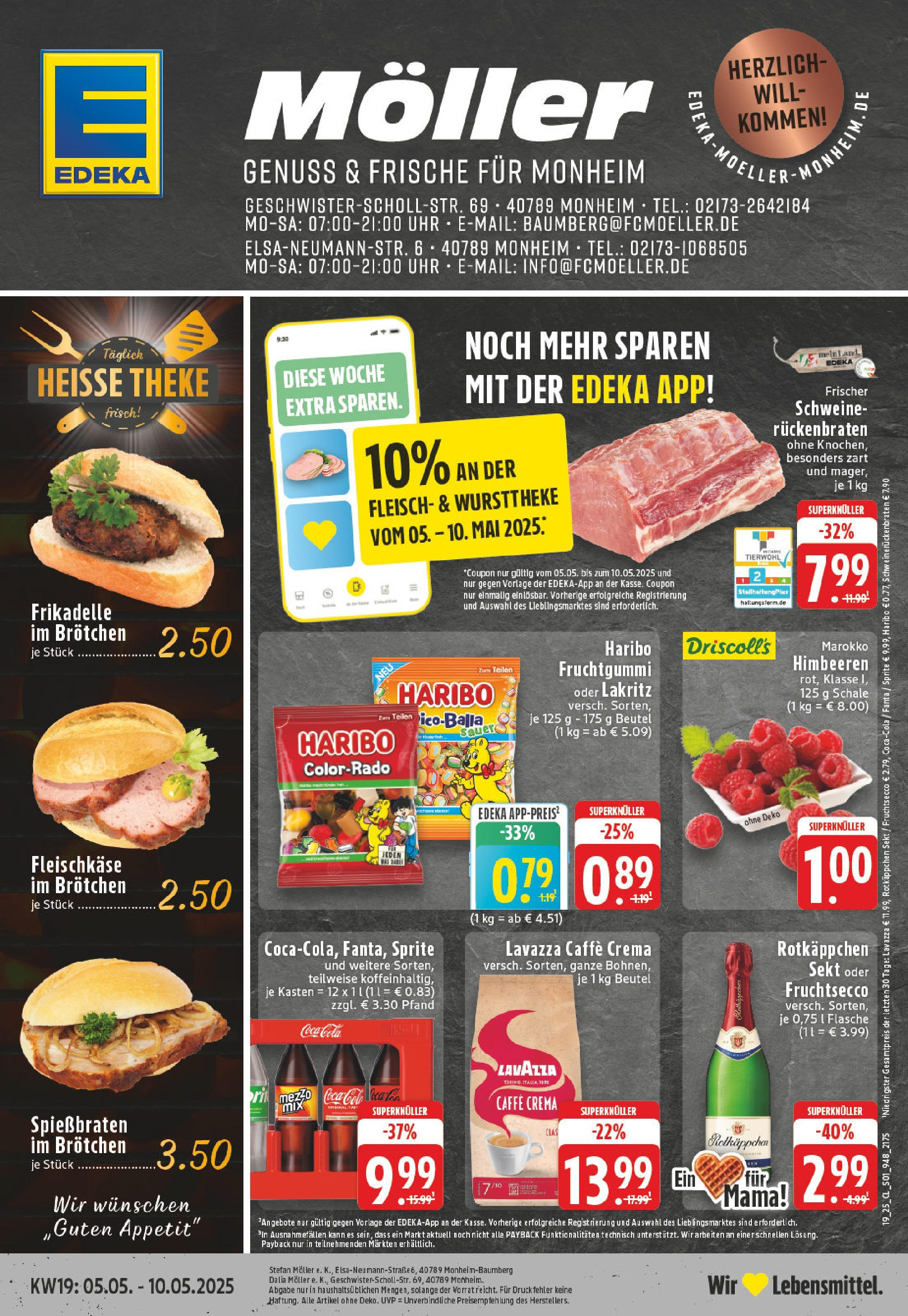 EDEKA Prospekt ab 04.05.2025 - EDEKA: Wochenangebote Online Vorschau von dem Prospekt des Geschäftes Edeka, gültig ab dem 04.05.2025