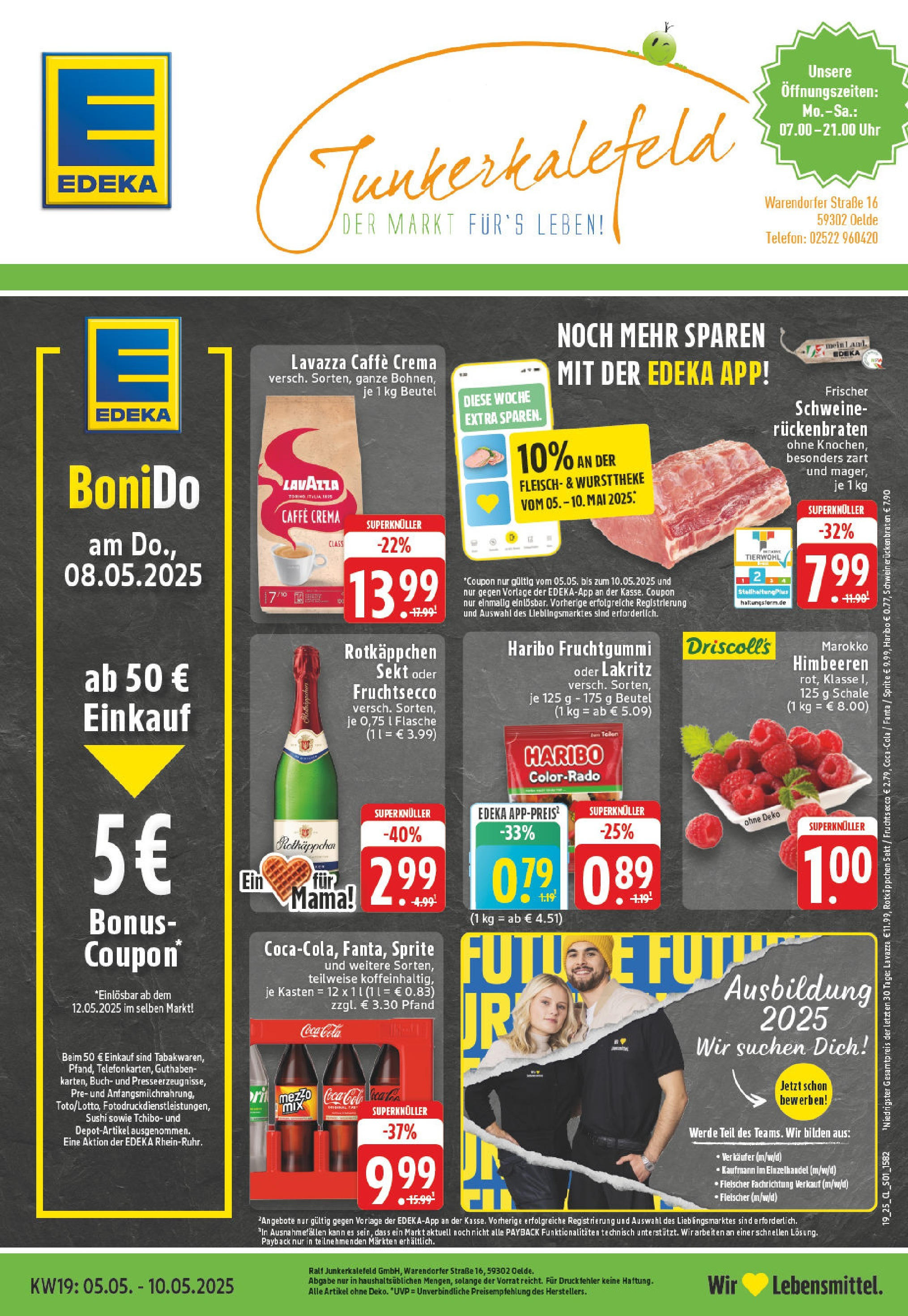 EDEKA Prospekt ab 04.05.2025 - EDEKA: Wochenangebote Online Vorschau von dem Prospekt des Geschäftes Edeka, gültig ab dem 04.05.2025