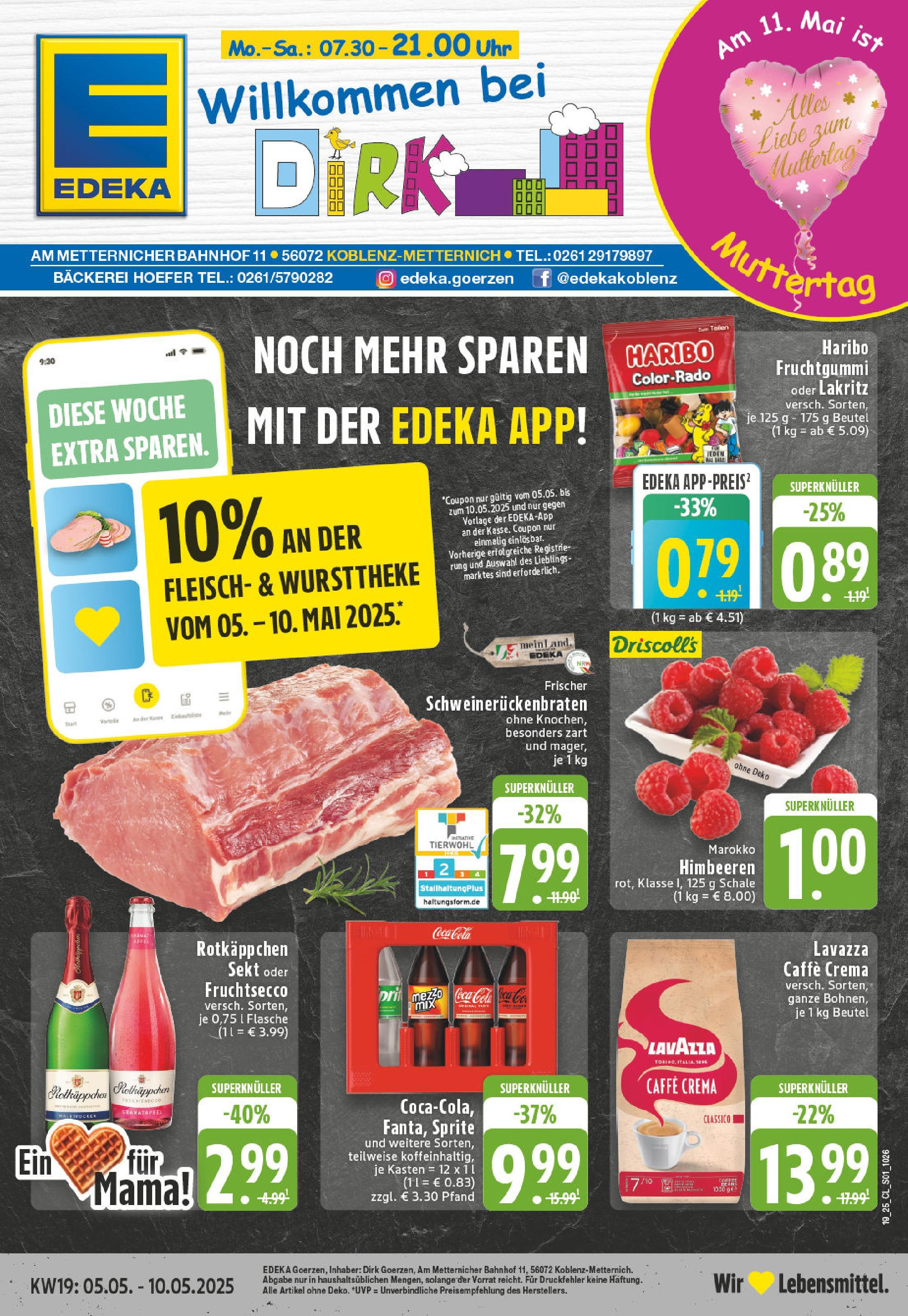 EDEKA Prospekt ab 04.05.2025 - EDEKA: Wochenangebote Online Vorschau von dem Prospekt des Geschäftes Edeka, gültig ab dem 04.05.2025