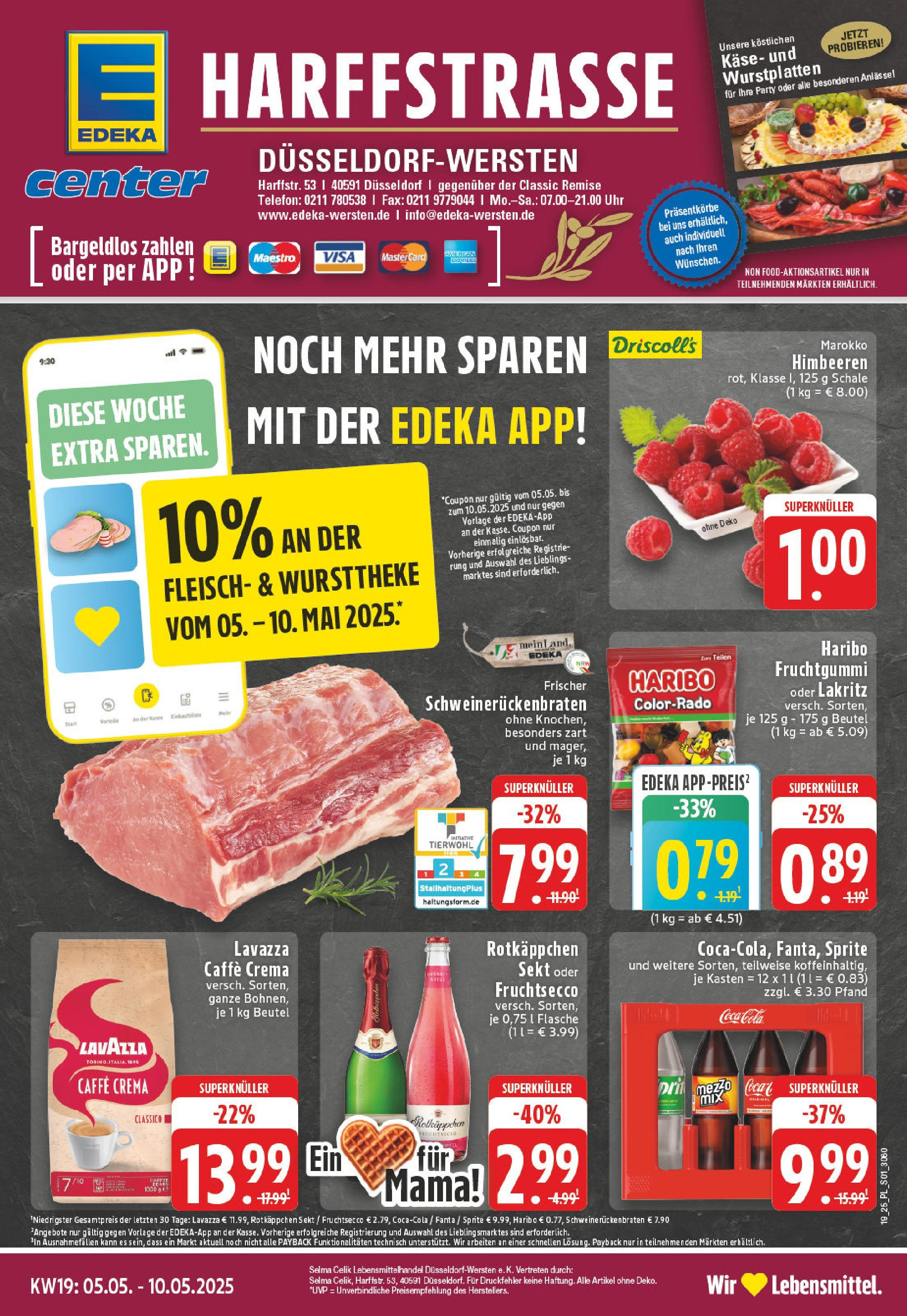 Edeka - EDEKA: Wochenangebote (ab 05.05.2025) » Angebote Online | Seite: 1 | Produkte: Sprite, Haribo, Sekt, Telefon Edeka - EDEKA: Wochenangebote (ab 05.05.2025) » Angebote Online | Seite: 1 | Produkte: Sprite, Haribo, Sekt, Telefon