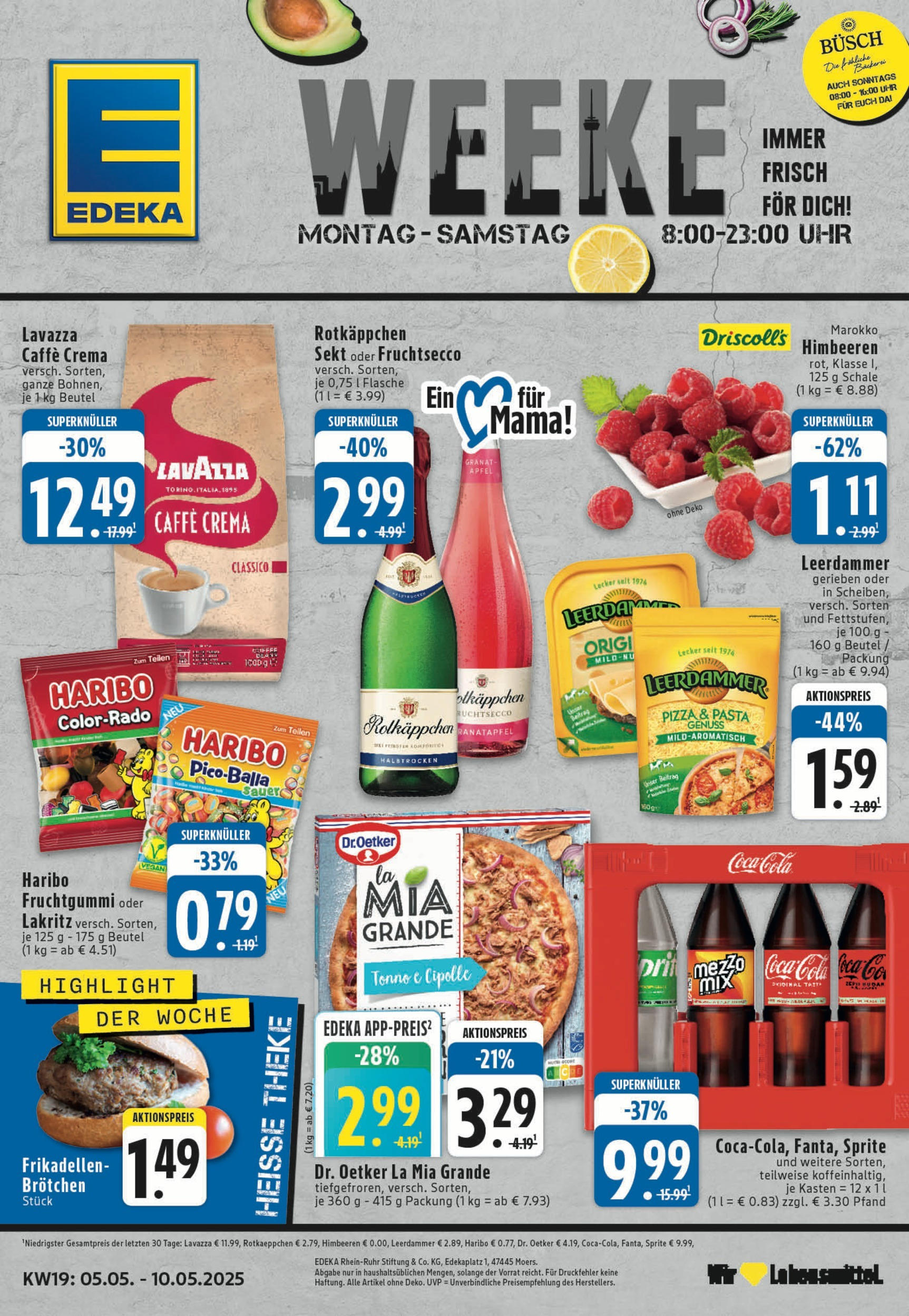 EDEKA Prospekt ab 05.05.2025 - Köln Online Vorschau von dem Prospekt des Geschäftes Edeka, gültig ab dem 05.05.2025