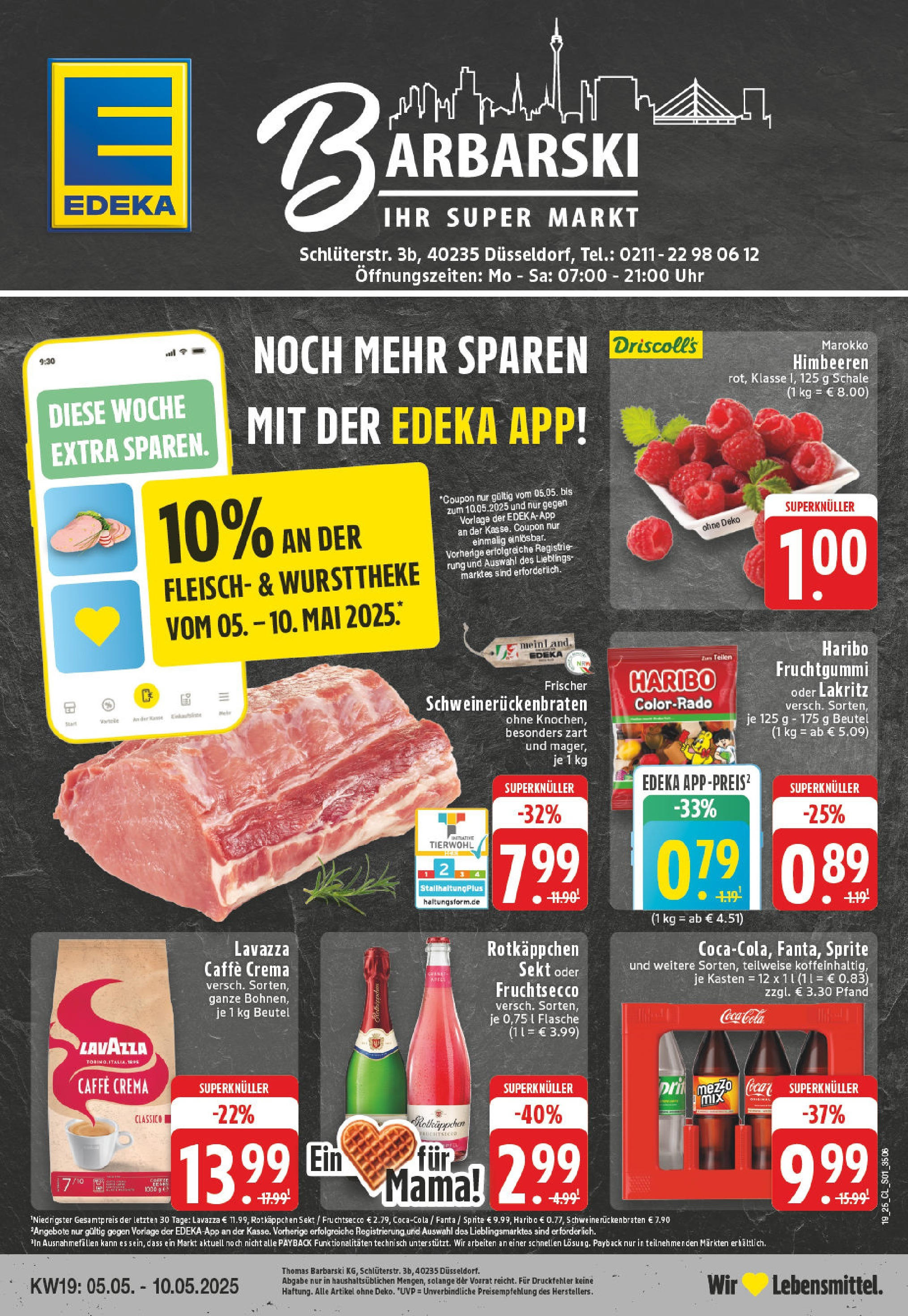 Edeka - EDEKA: Wochenangebote (ab 04.05.2025) » Angebote Online | Seite: 1 | Produkte: Fanta, Sprite, Cola, Rotkäppchen Edeka - EDEKA: Wochenangebote (ab 04.05.2025) » Angebote Online | Seite: 1 | Produkte: Fanta, Sprite, Cola, Rotkäppchen